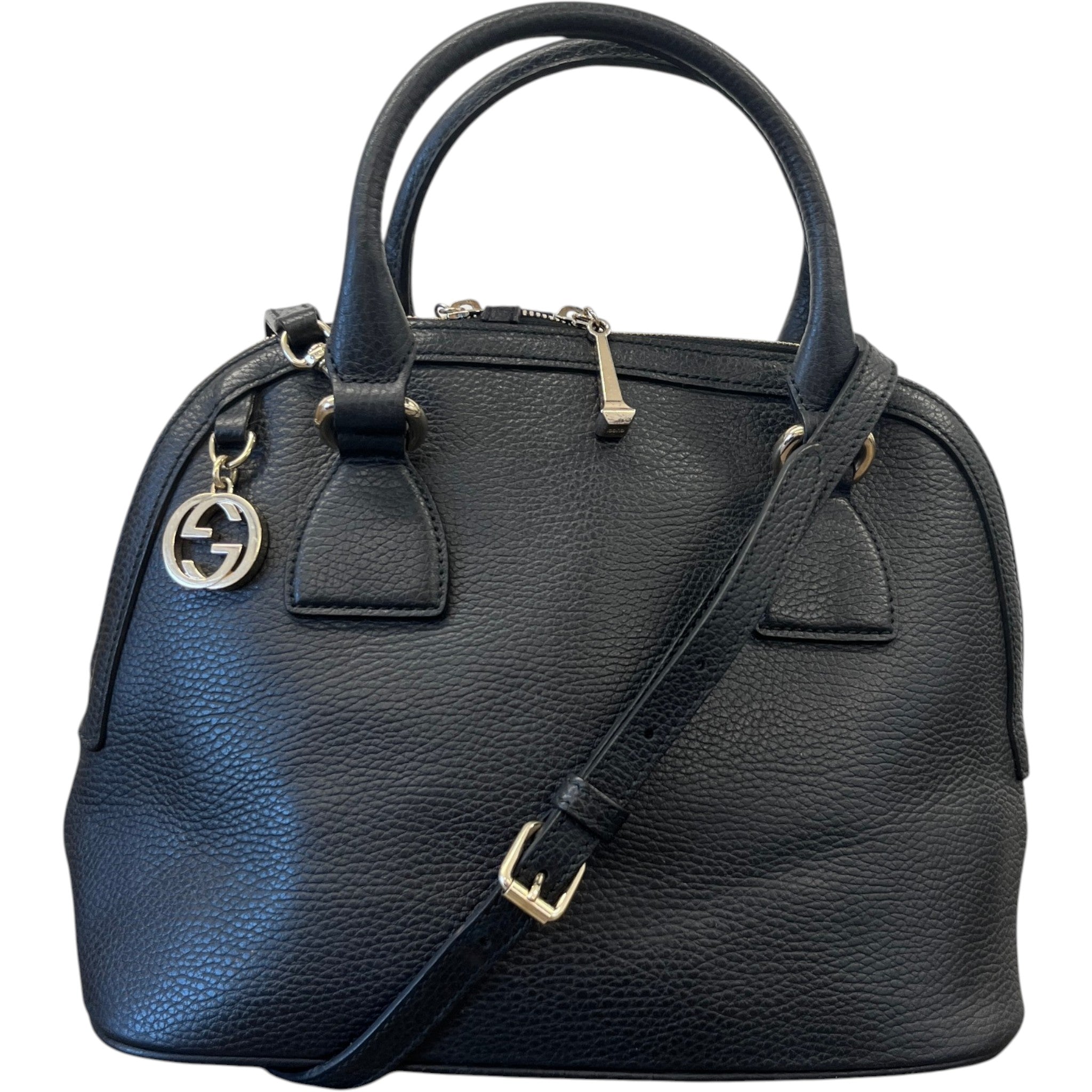 Women's Gg Charm Dome Bag Black