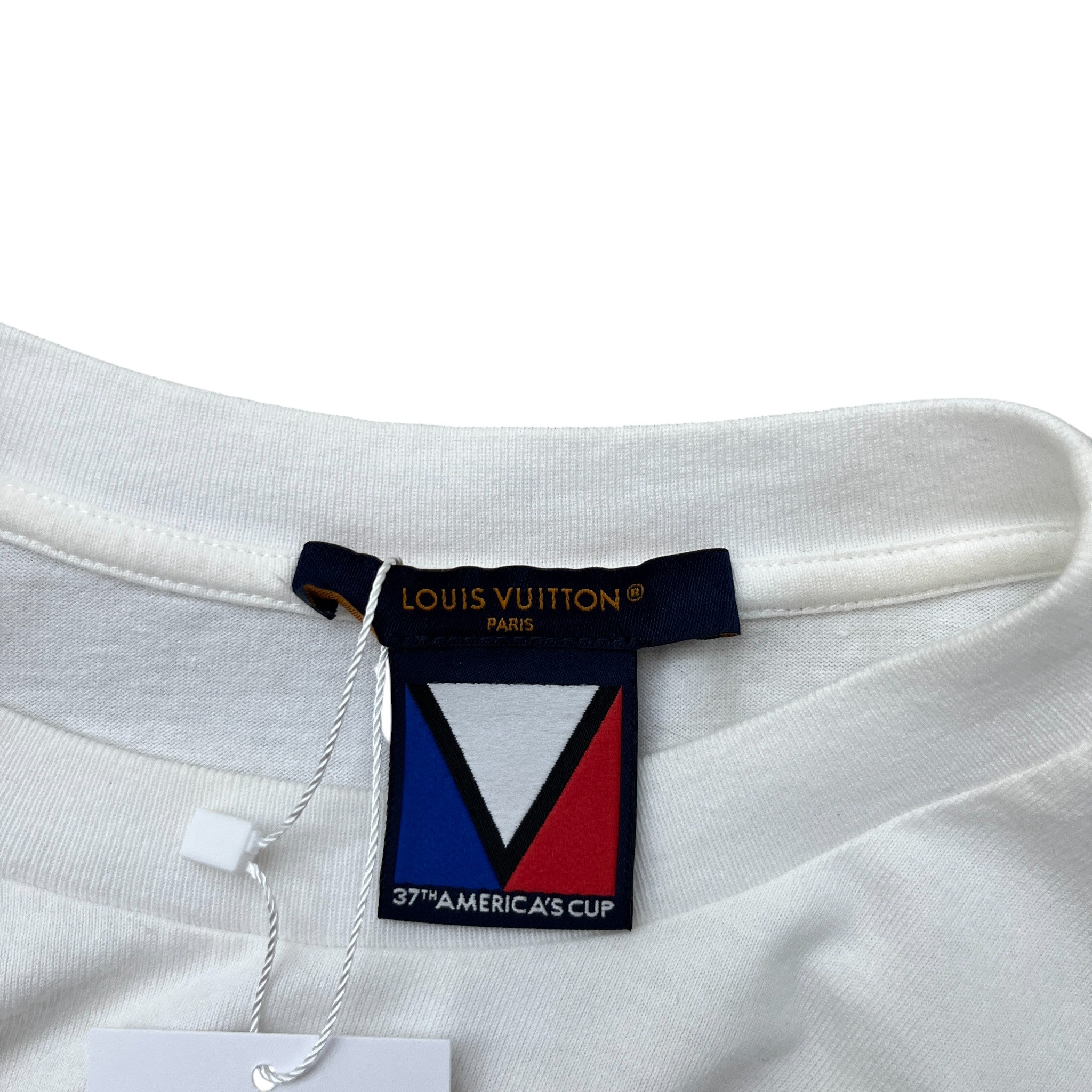 Men's 37Th America'S Cup T-Shirt White Size S