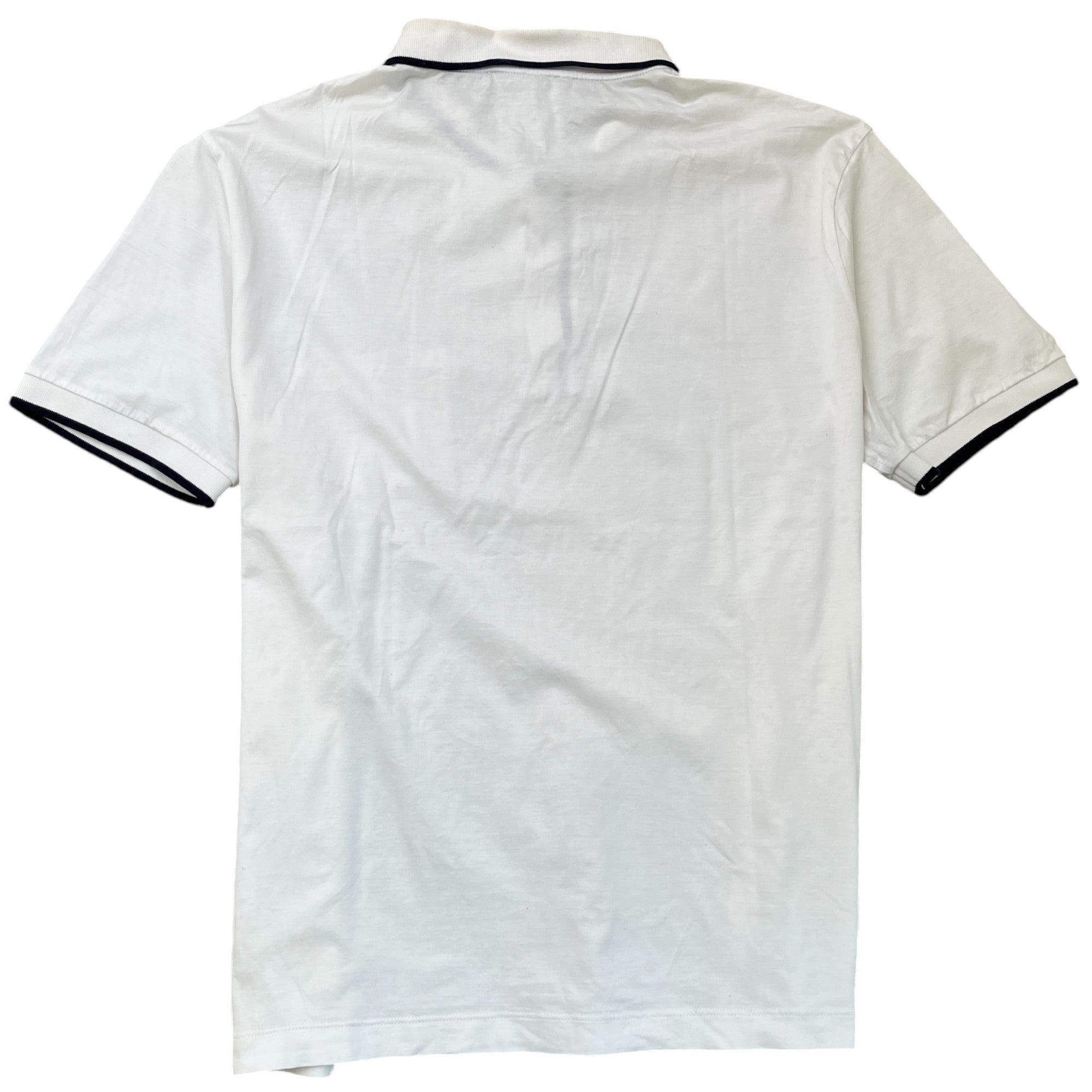 Men's Pocket Logo Polo Shirt White Size XL