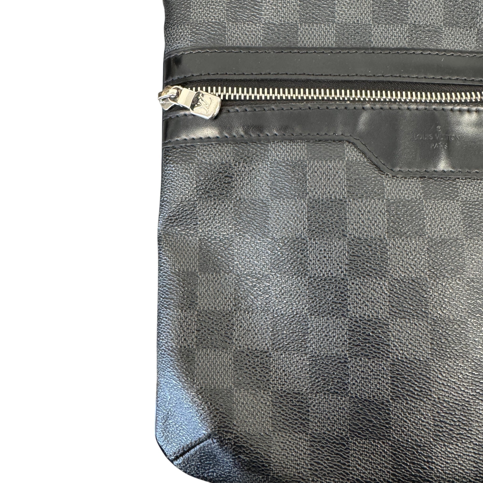 Men's Damier Graphite Thomas Messenger Bag Black