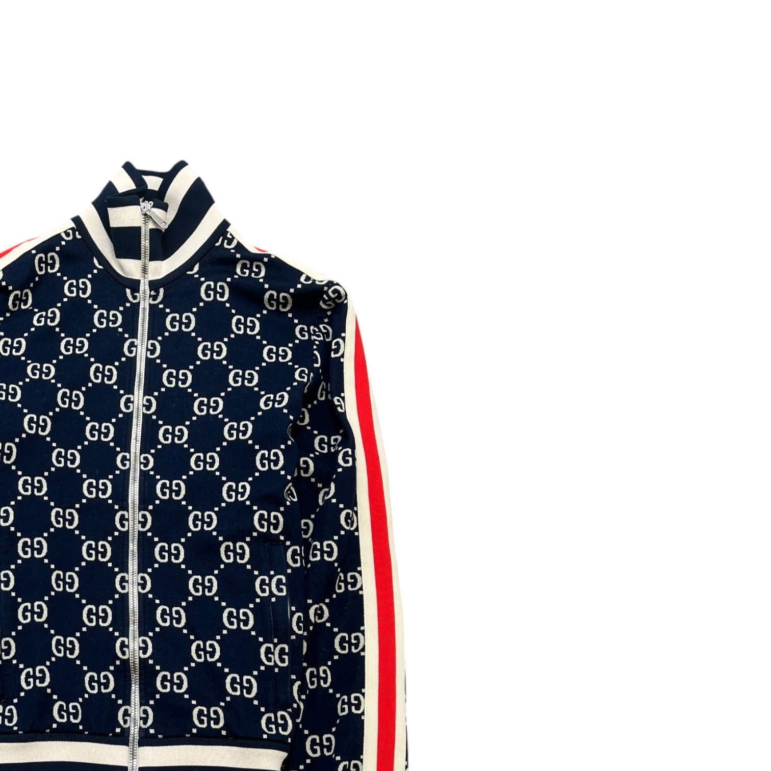 Men's Gg Supreme Track Jacket Blue Size S