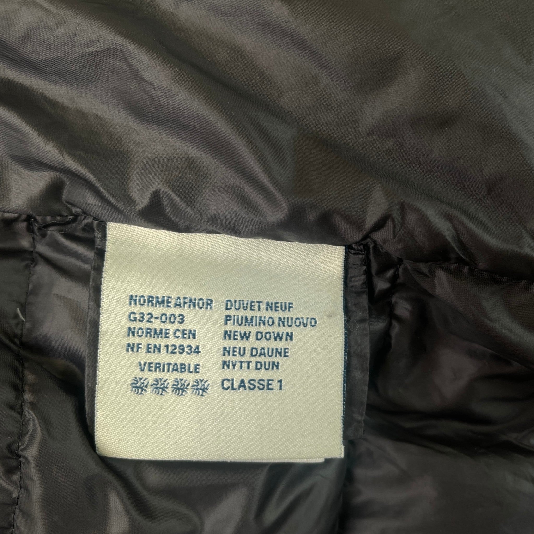 Women's Elevee Down Jacket Black Size 1 / UK 10