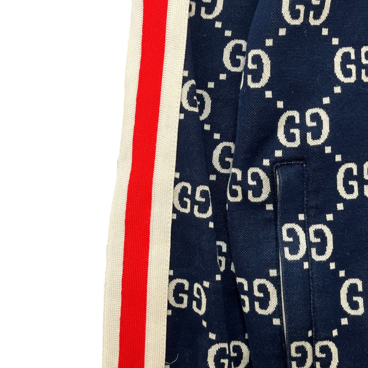 Men's Gg Supreme Track Jacket Blue Size S