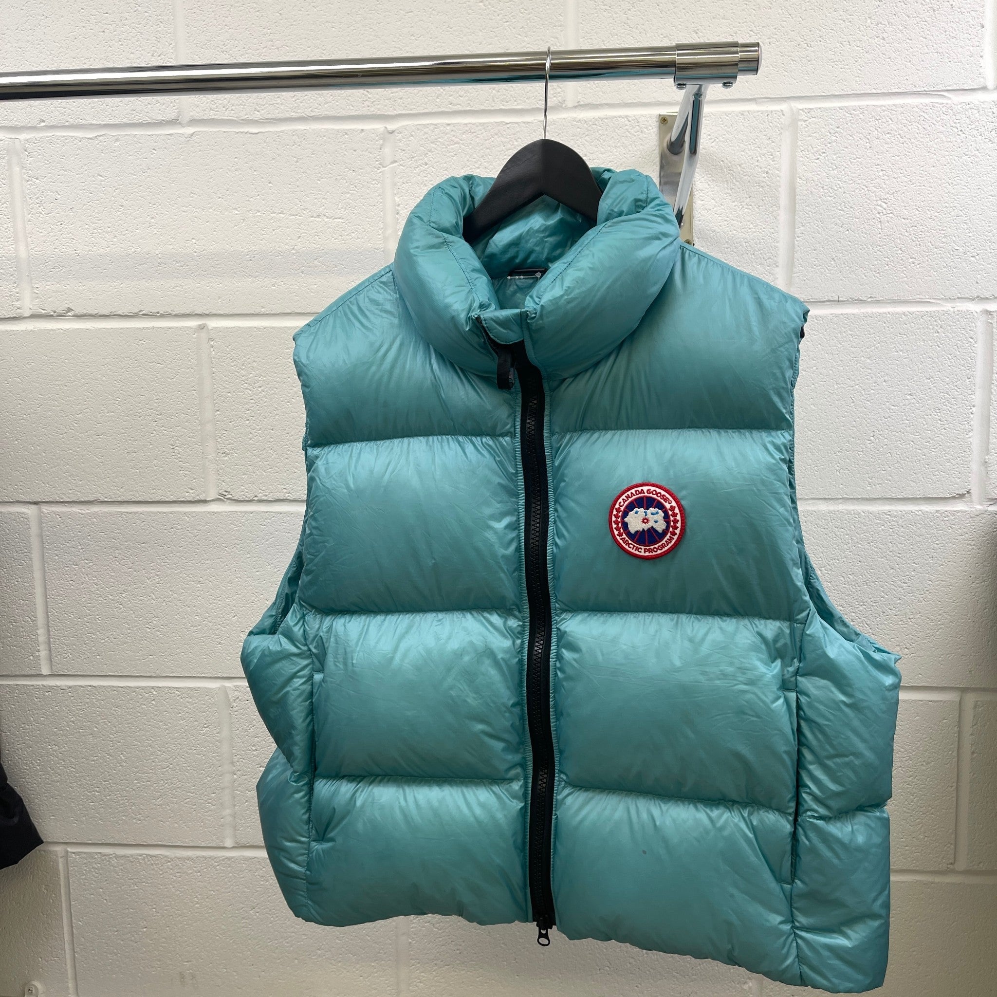 Men's Cypress Quilted Gilet Blue Size L