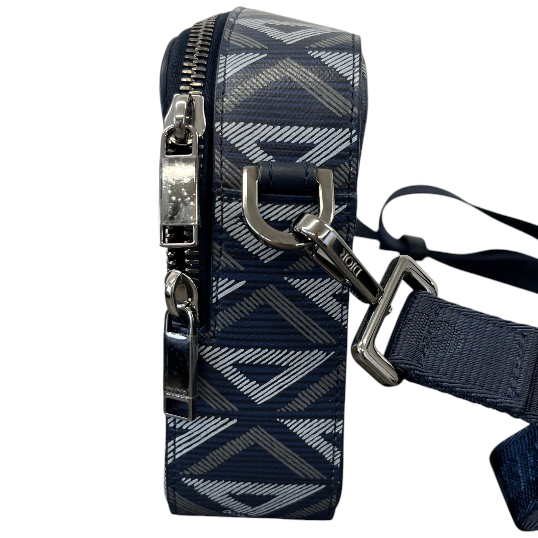 Men's Safari Messenger Bag Navy