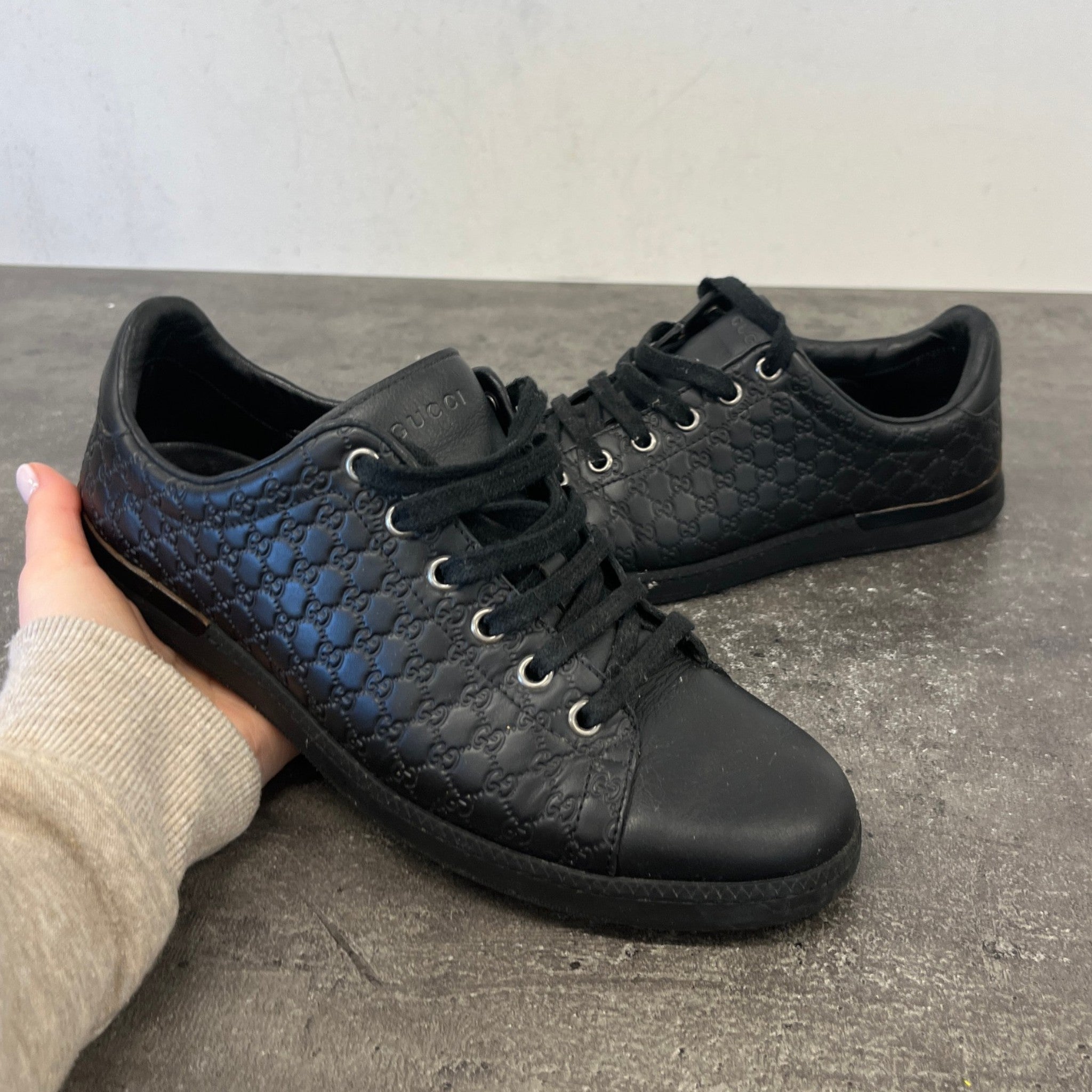 Women's Gg Supreme Low Trainers Black Size EU 38 / UK 5