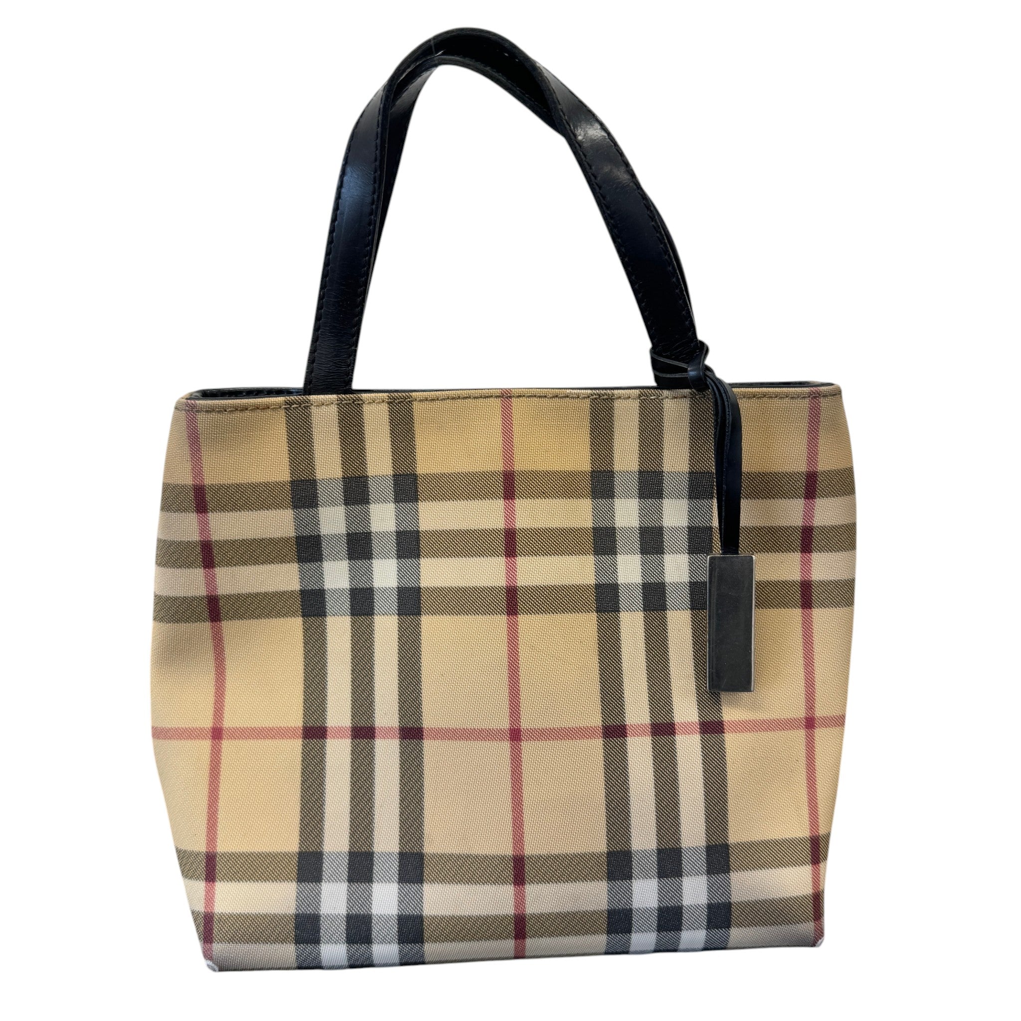 Women's Nova Check Mini Tote Bag Beige