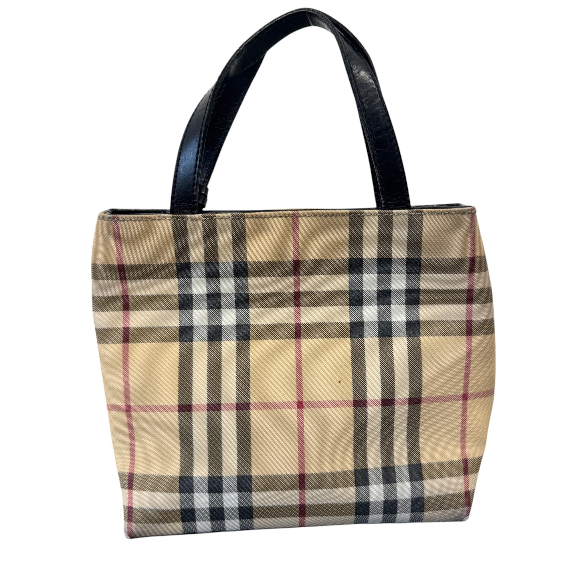 Women's Nova Check Mini Tote Bag Beige