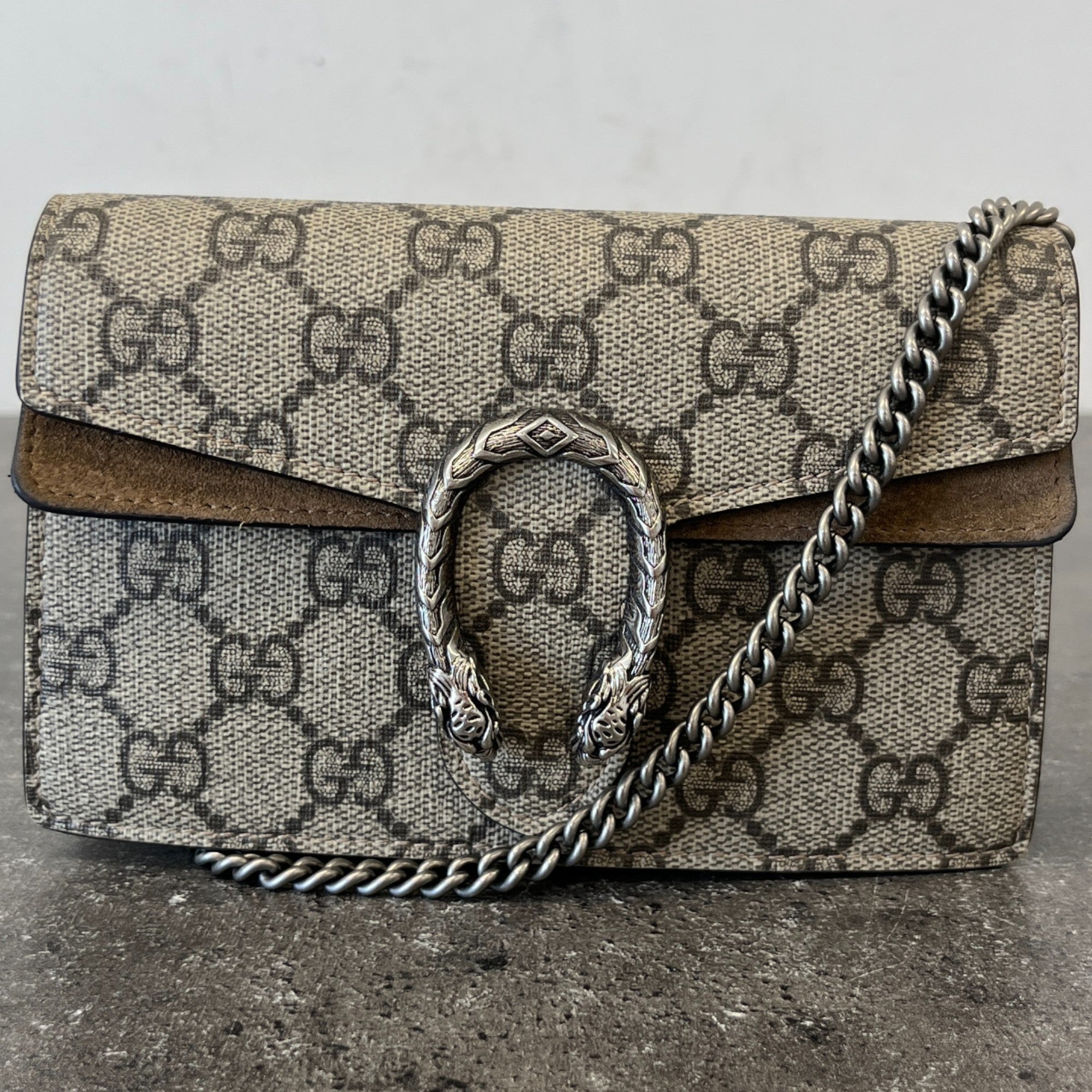 Women's Gg Supreme Mini Handbag Beige