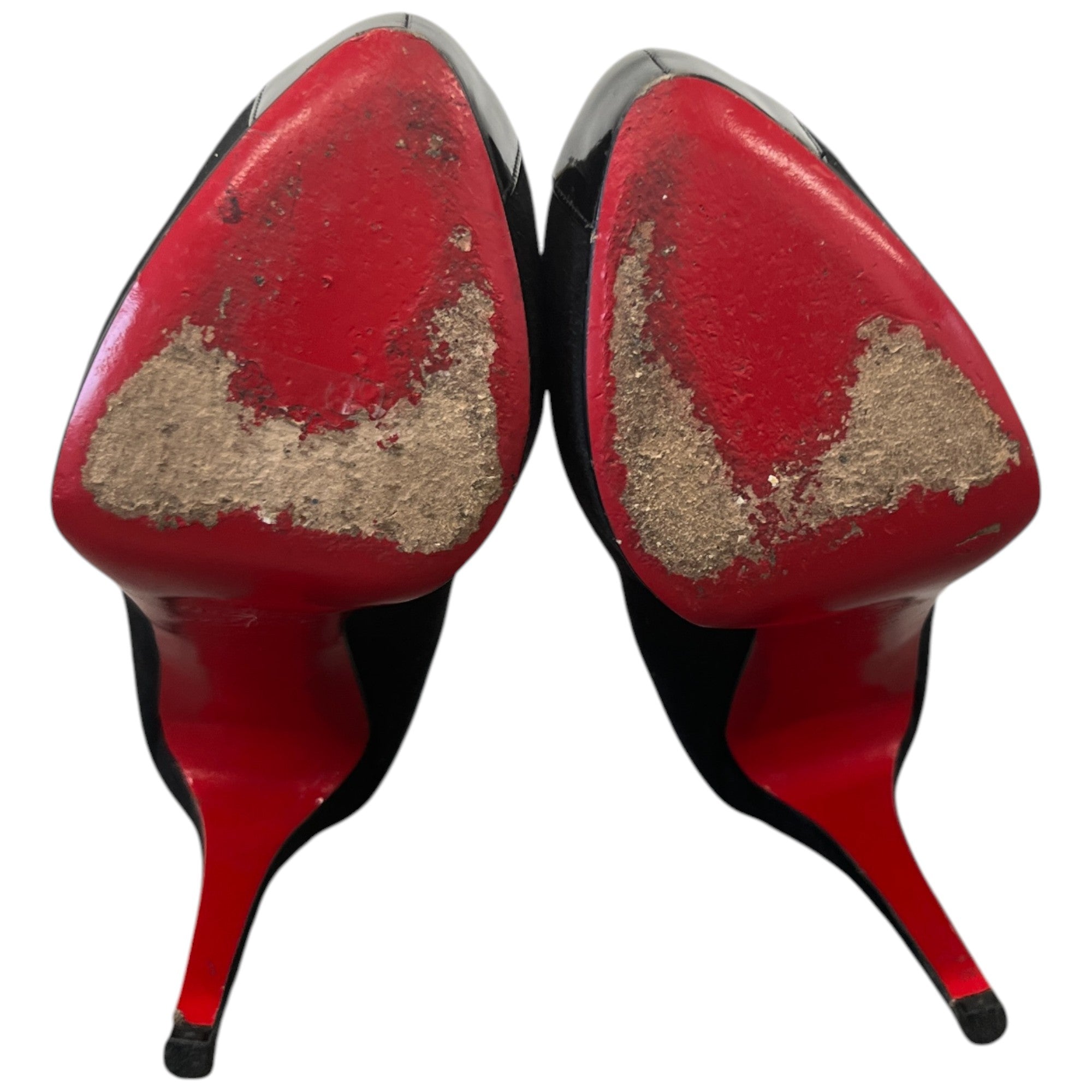 Women's Two Tone Heels Beige Size EU 38 / UK 5