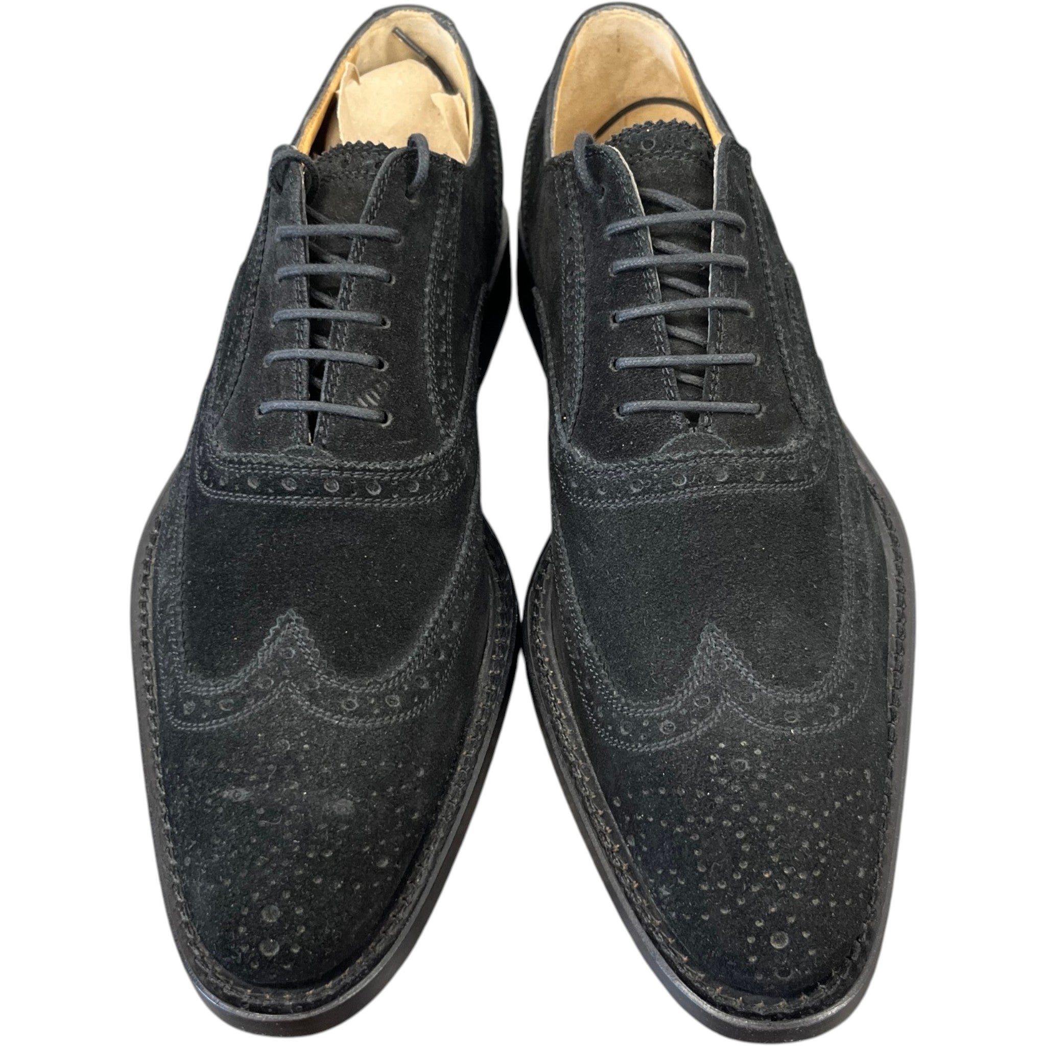 Men's Derby Loafers Black Size EU 40.5 / UK 6.5