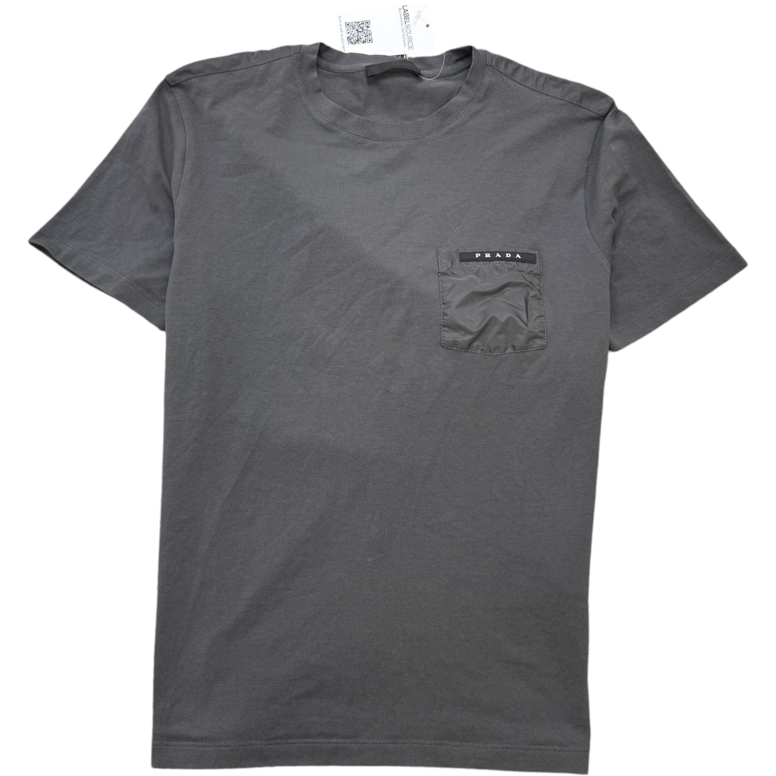 Men's Pocket Logo T-Shirt Grey Size M