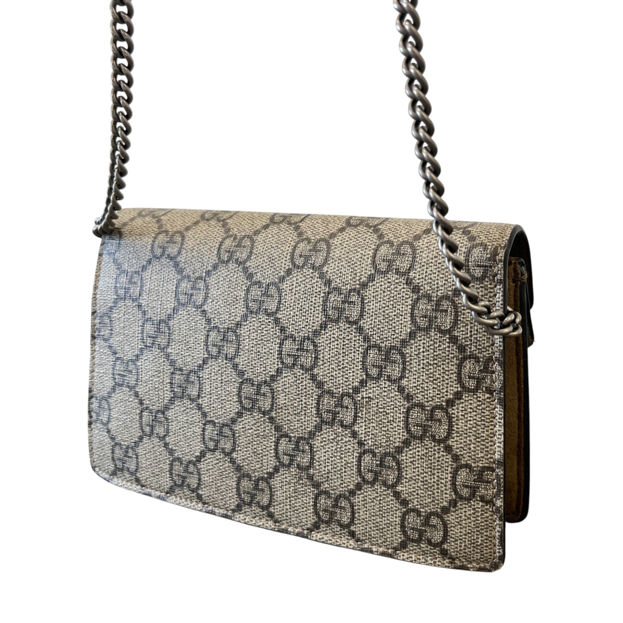 Women's Gg Supreme Mini Handbag Beige