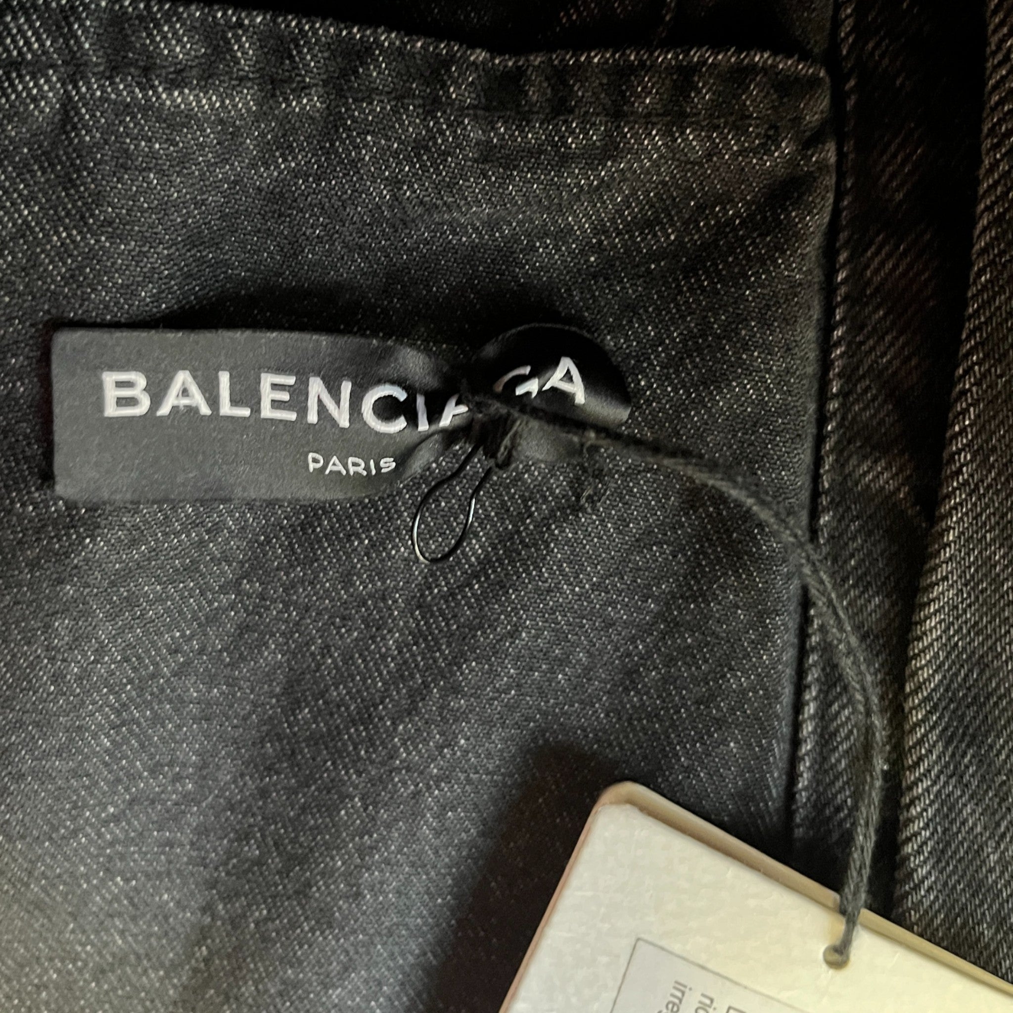 Men's Sinners Distressed Jacket Black Size IT 52 / XL