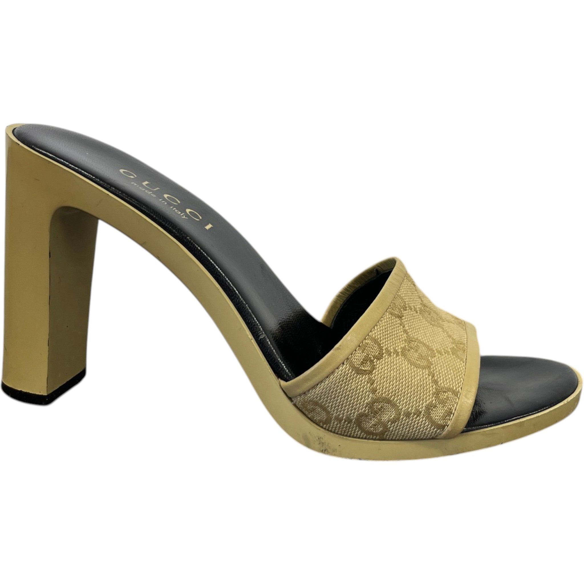 Women's Gg Supreme Heels Beige Size EU 38 / UK 5