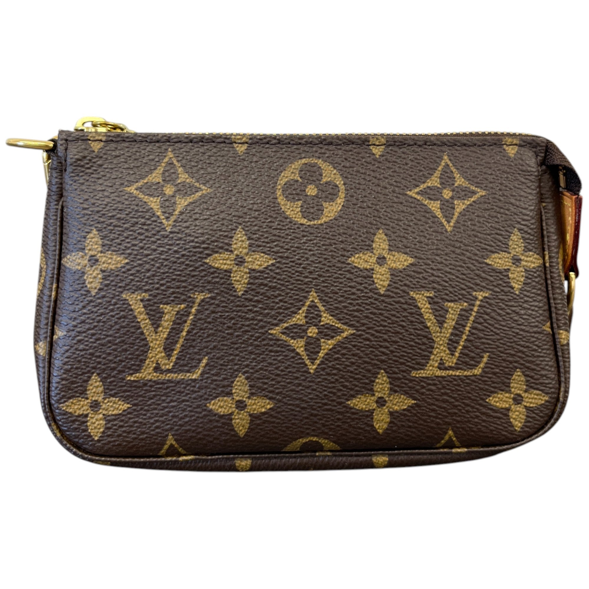 Women's Monogram Mini Pochette Bag Brown