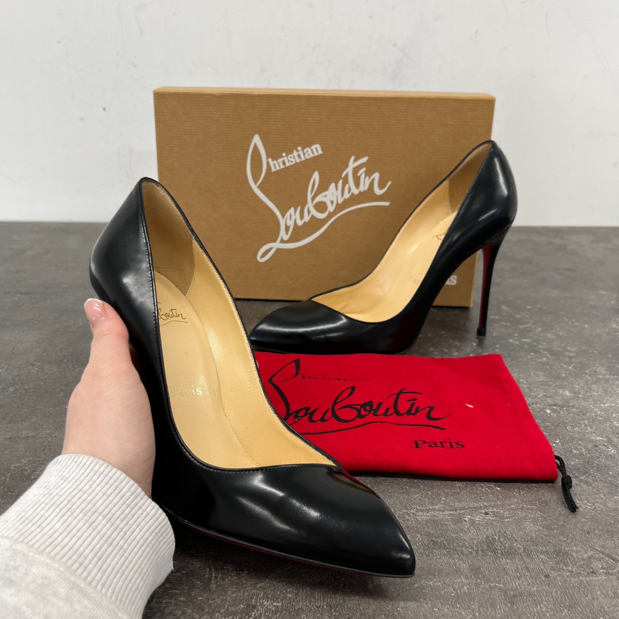 Women's Corneille 100 Jazz Heels Black Size EU 37 / UK 4