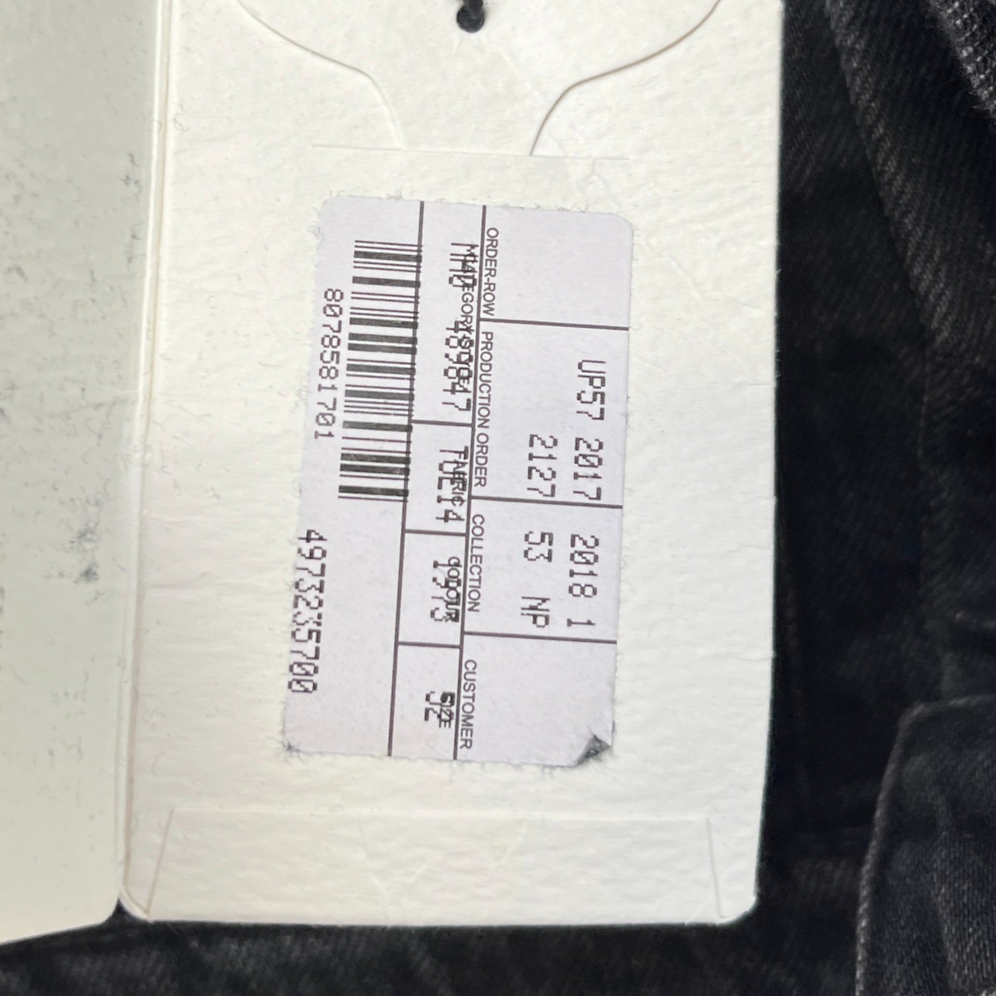 Men's Sinners Distressed Jacket Black Size IT 52 / XL