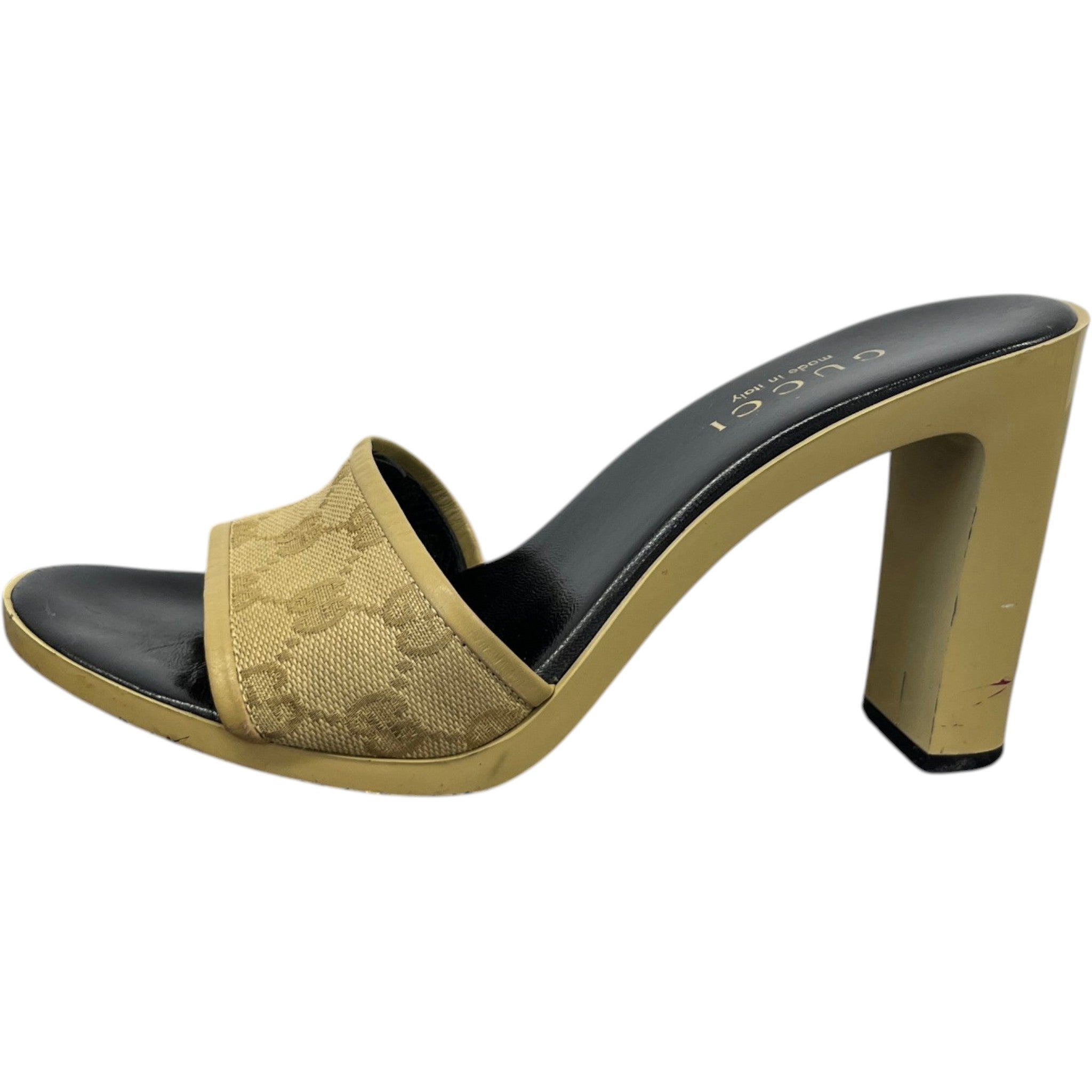 Women's Gg Supreme Heels Beige Size EU 38 / UK 5