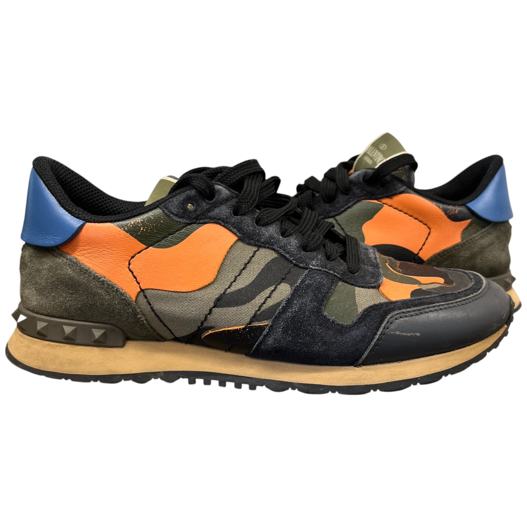 Men's Rock Runner Low Trainers Orange Size EU 40 / UK 6