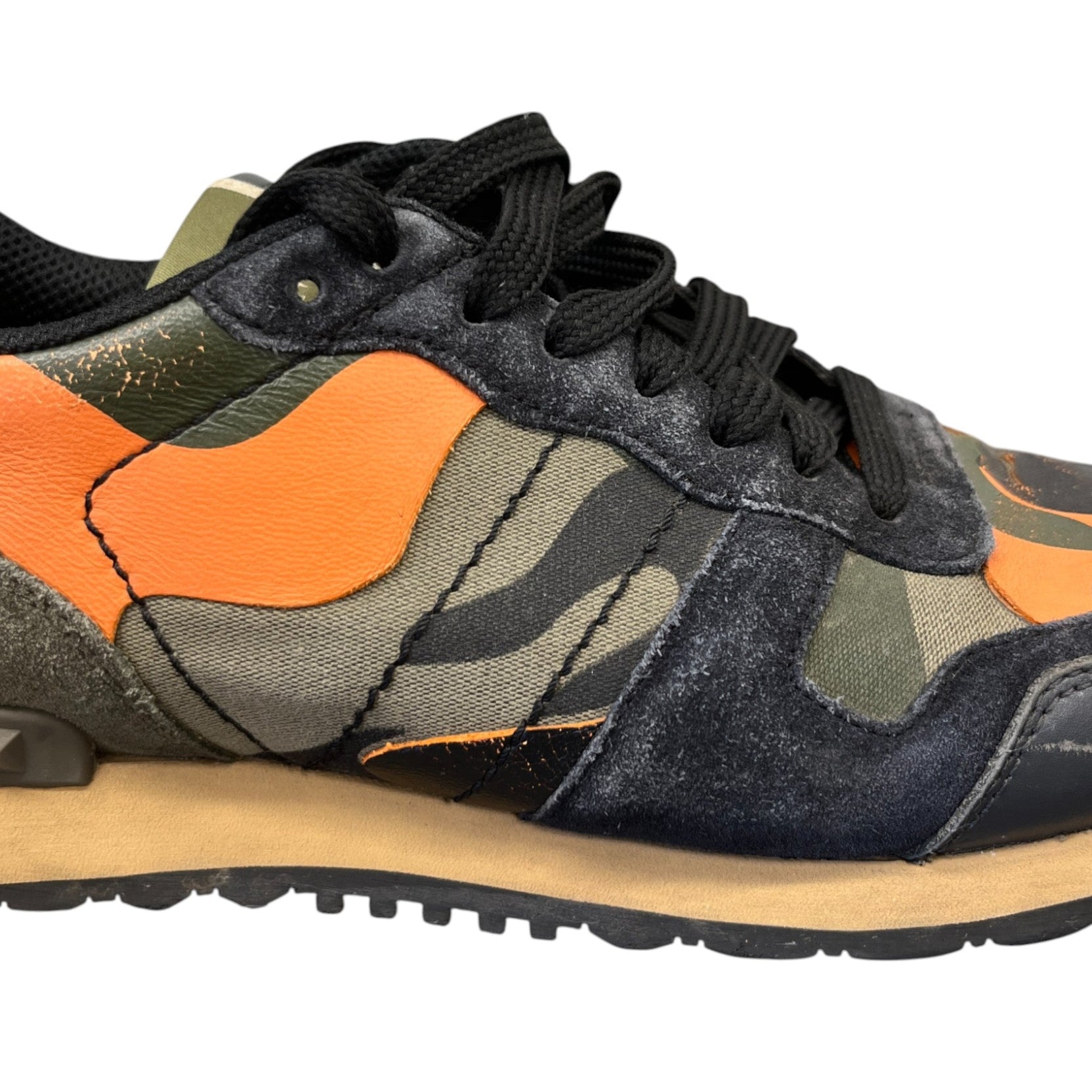 Men's Rock Runner Low Trainers Orange Size EU 40 / UK 6