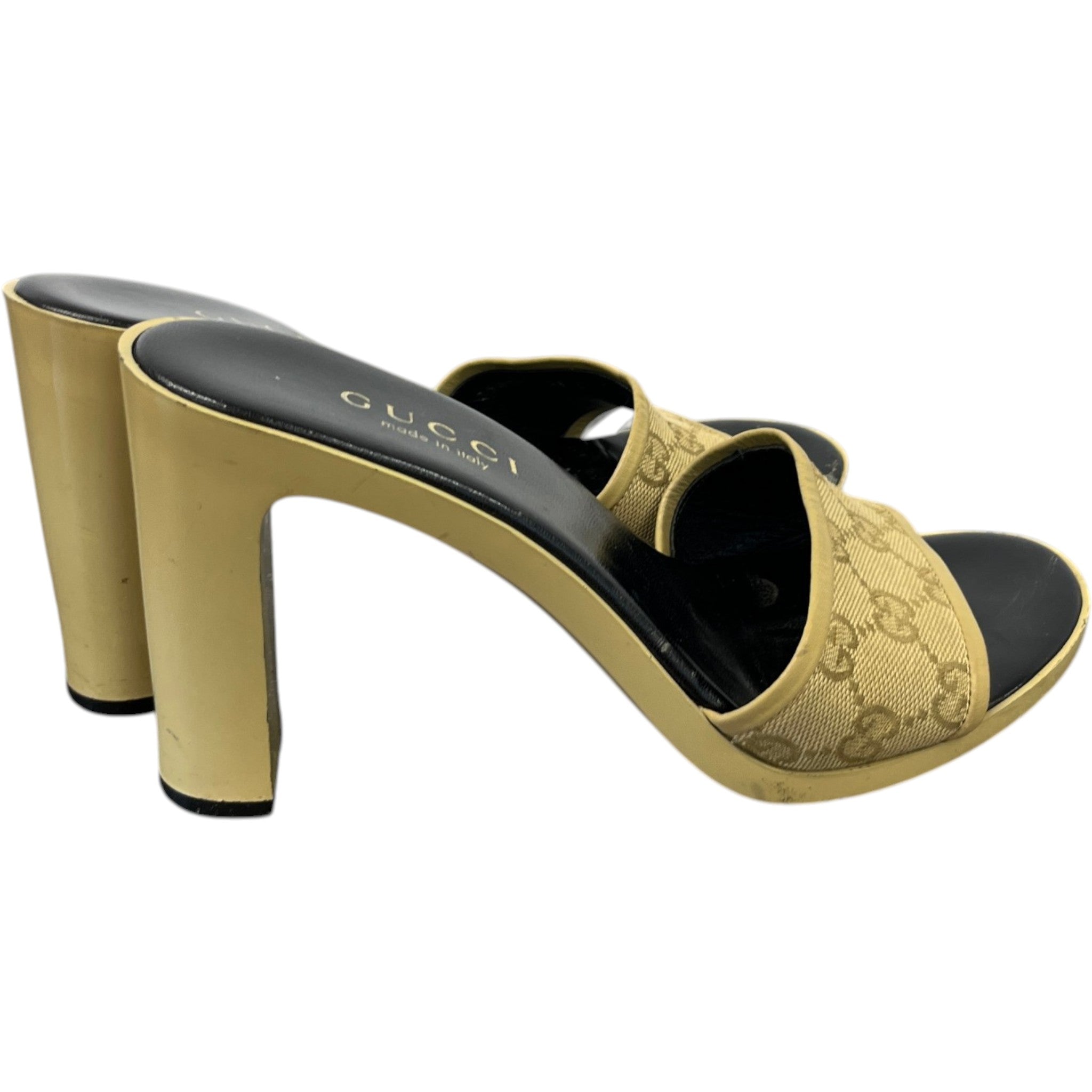 Women's Gg Supreme Heels Beige Size EU 38 / UK 5