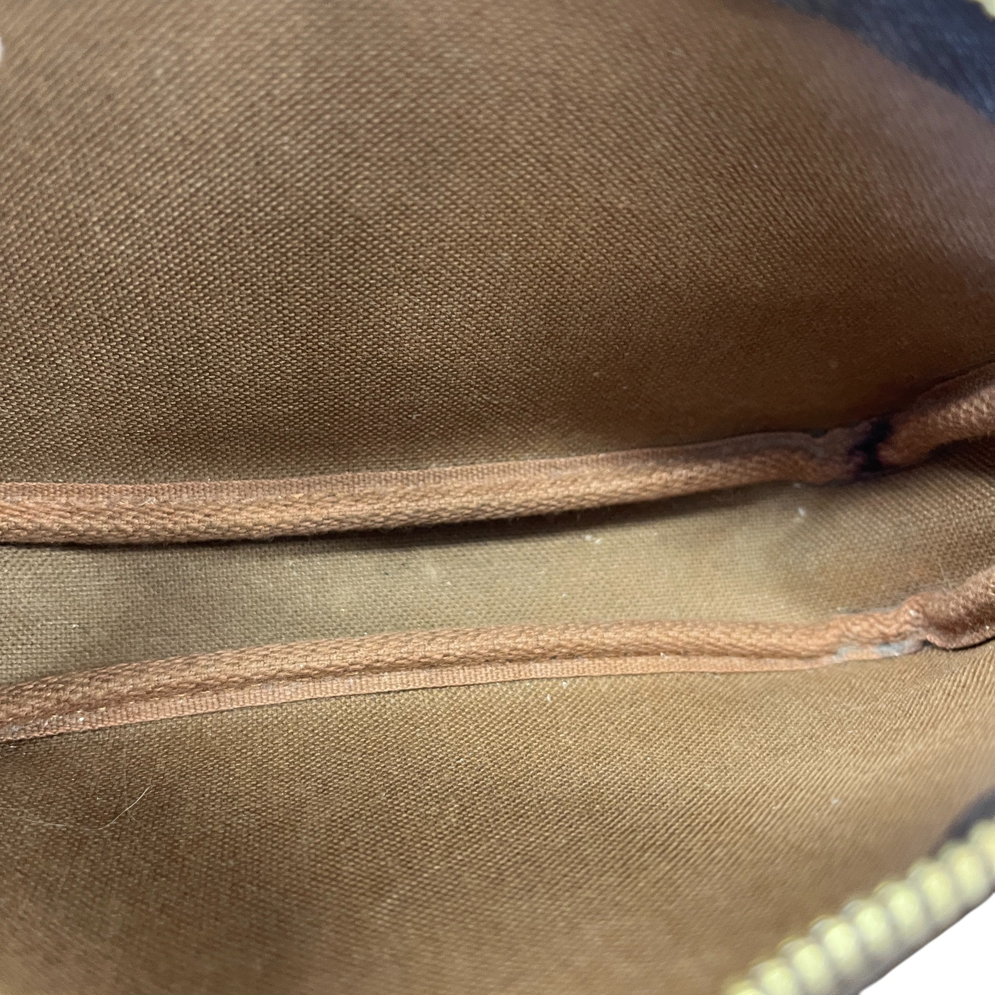 Women's Monogram Mini Pochette Bag Brown