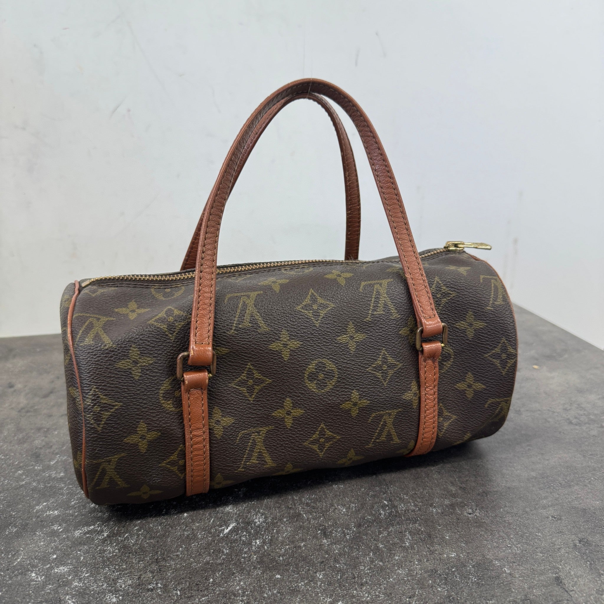 Women's Monogram Papillon 26 Bag Brown