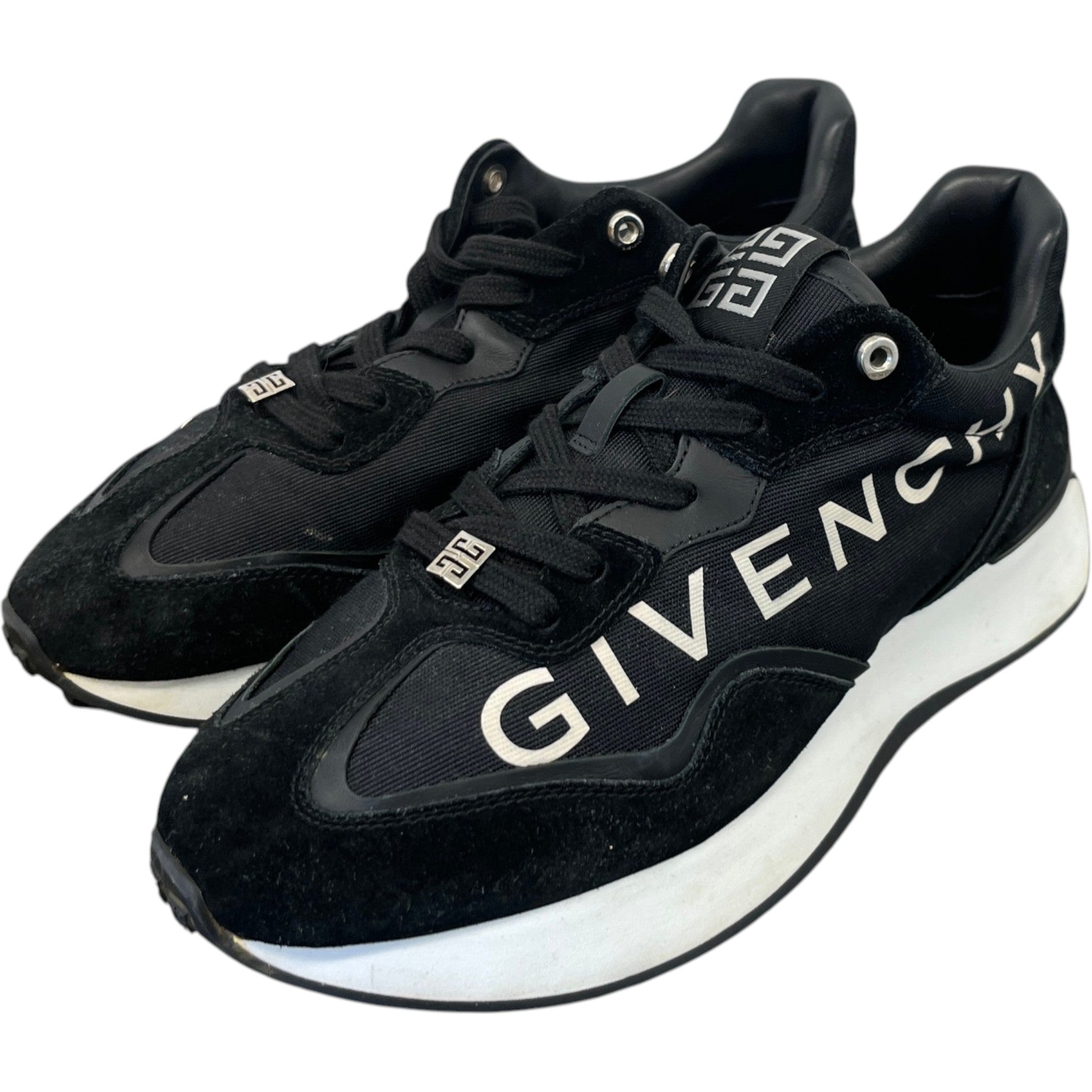 Men's Giv Runner Low Trainers Black Size EU 40 / UK 6