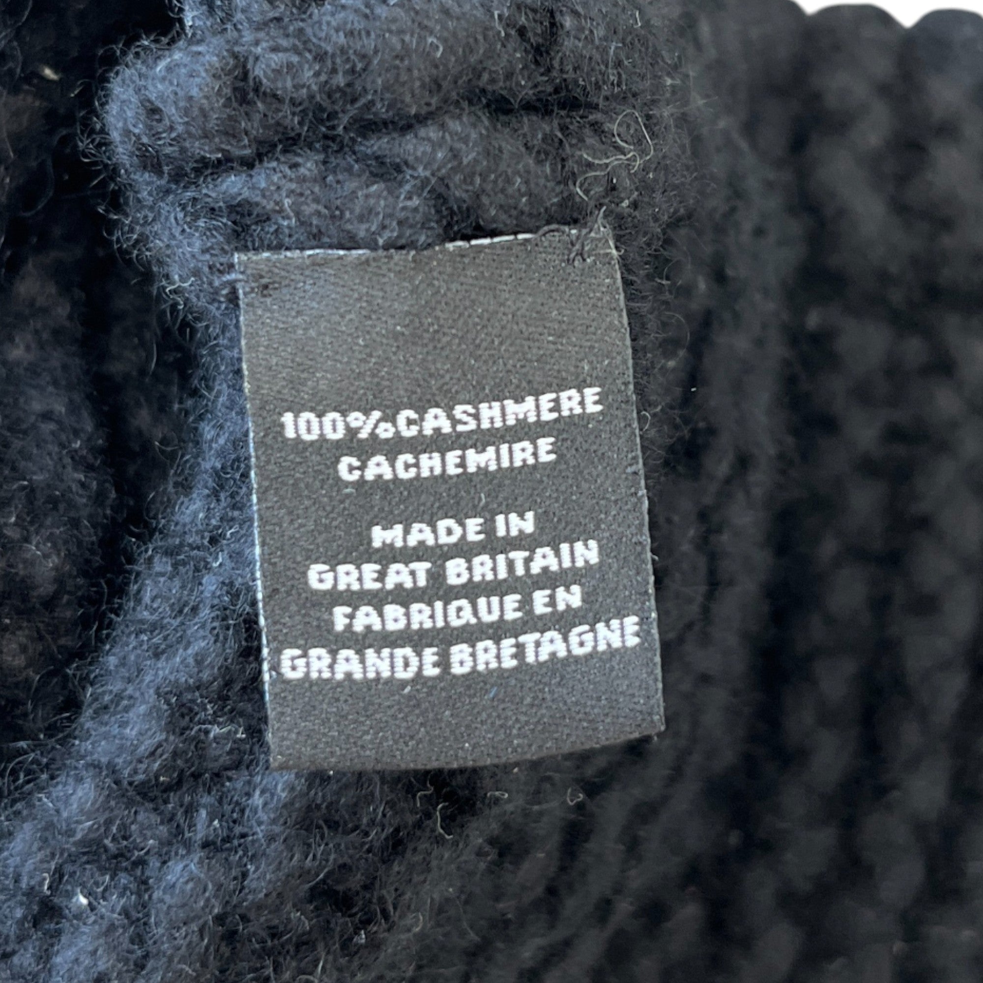 Women's Cc Cashmere Fingerless Gloves Black