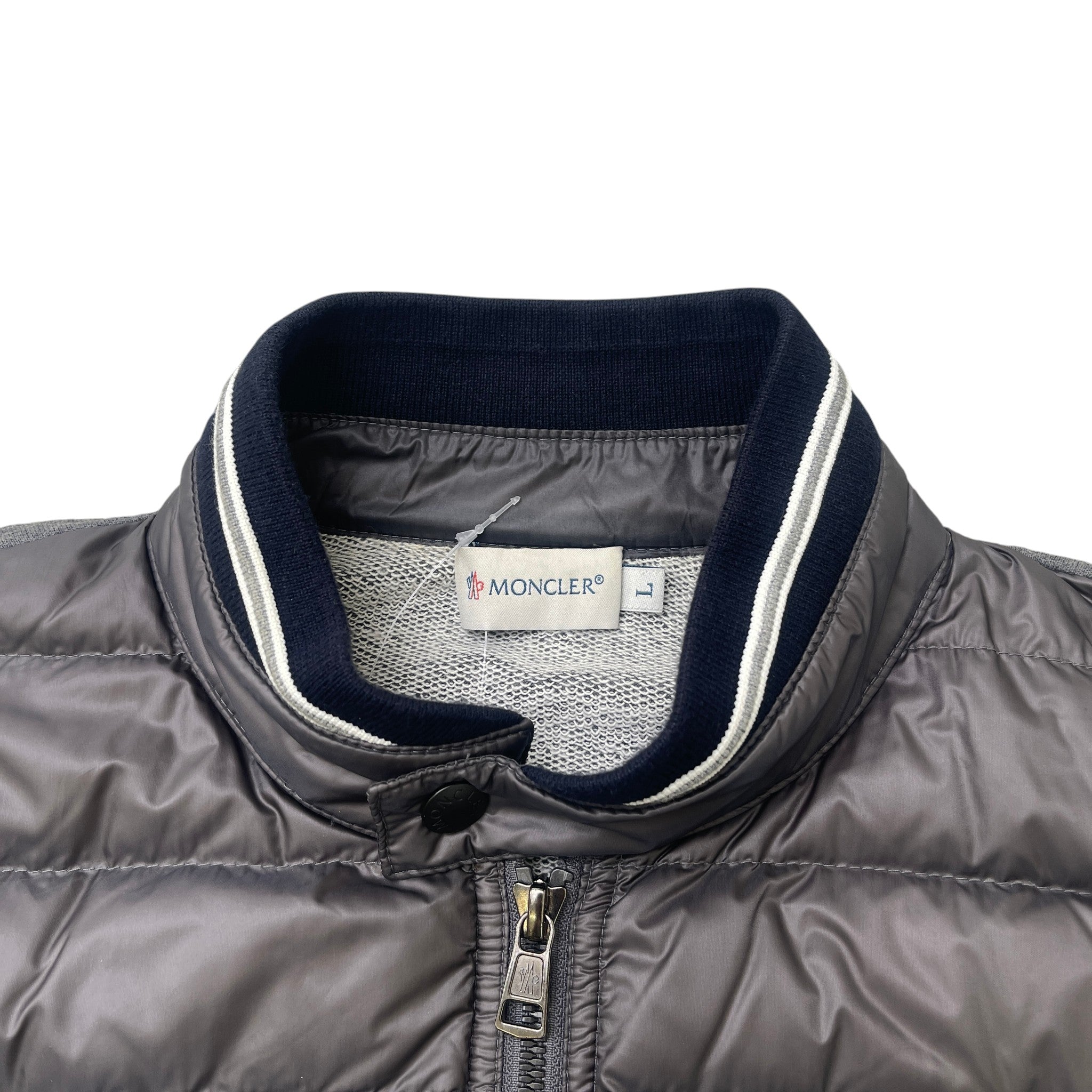 Men's Maglia Cardigan Jacket Grey Size L