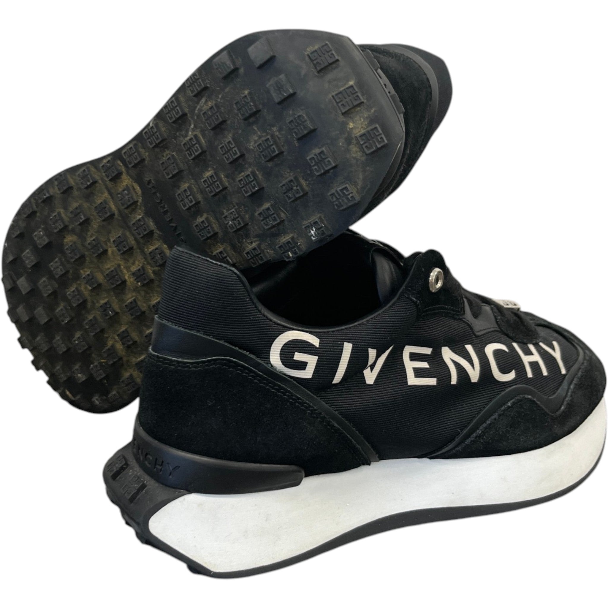 Men's Giv Runner Low Trainers Black Size EU 40 / UK 6