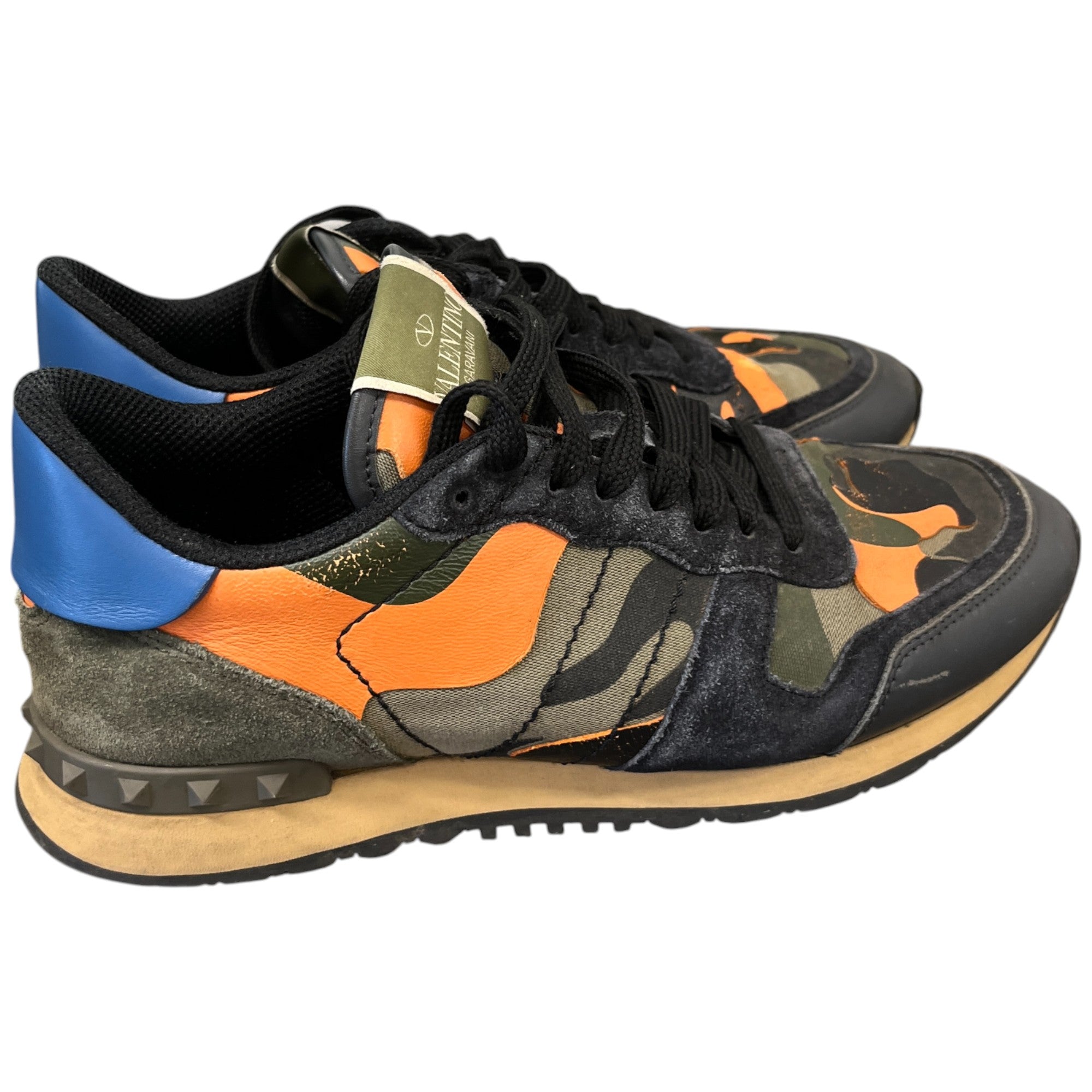 Men's Rock Runner Low Trainers Orange Size EU 40 / UK 6