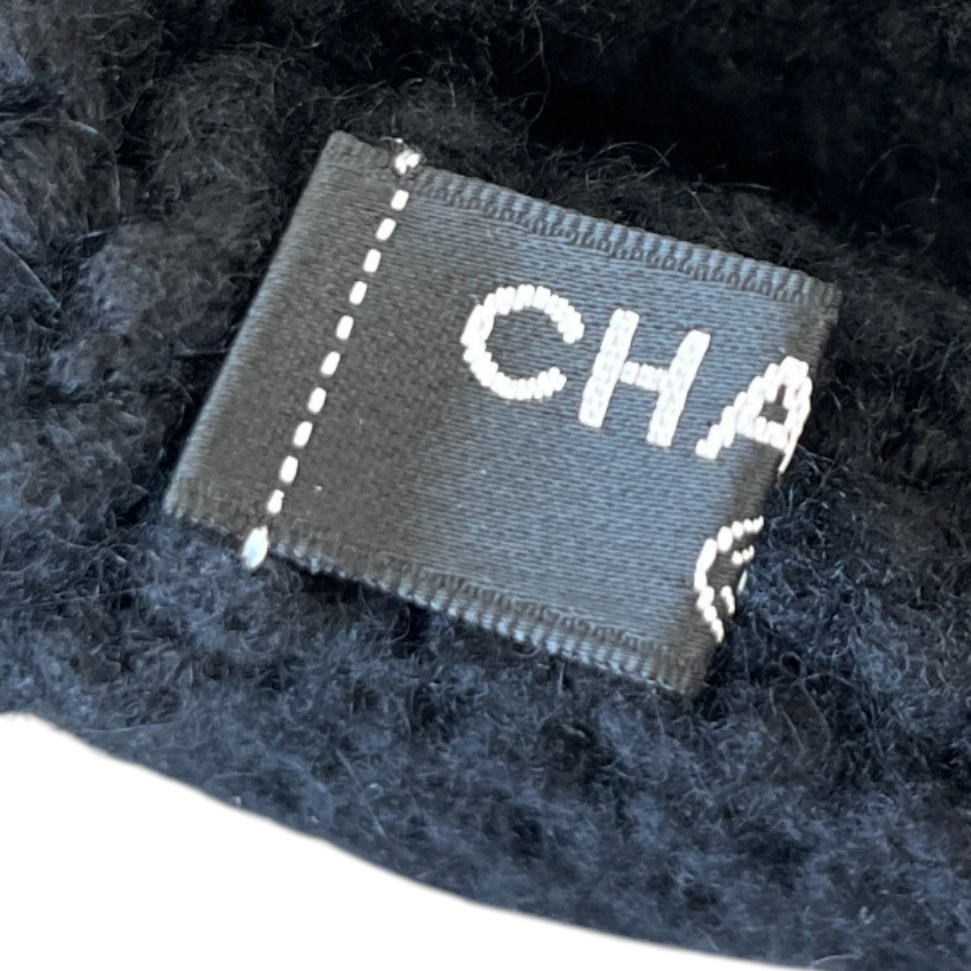 Women's Cc Cashmere Fingerless Gloves Black