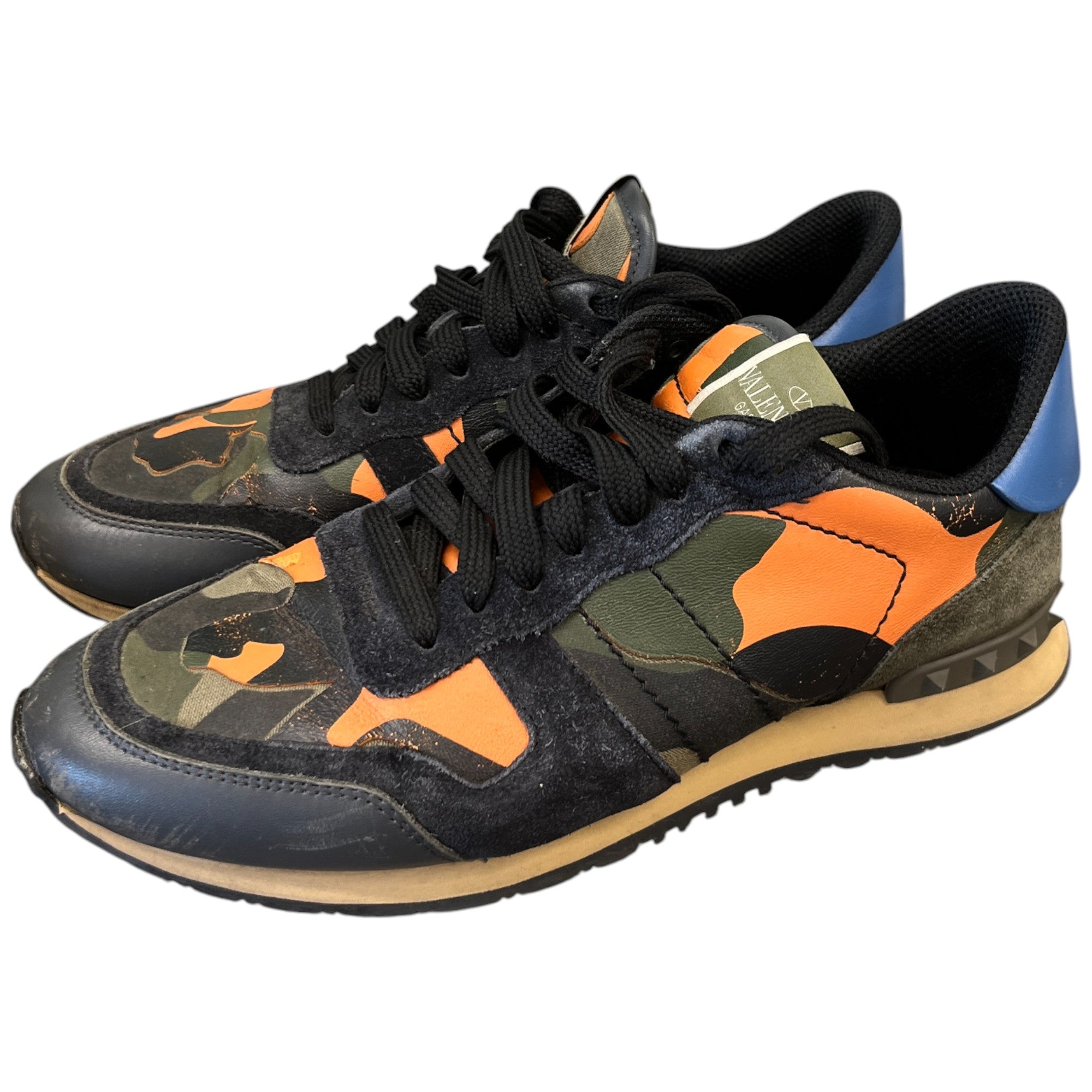 Men's Rock Runner Low Trainers Orange Size EU 40 / UK 6