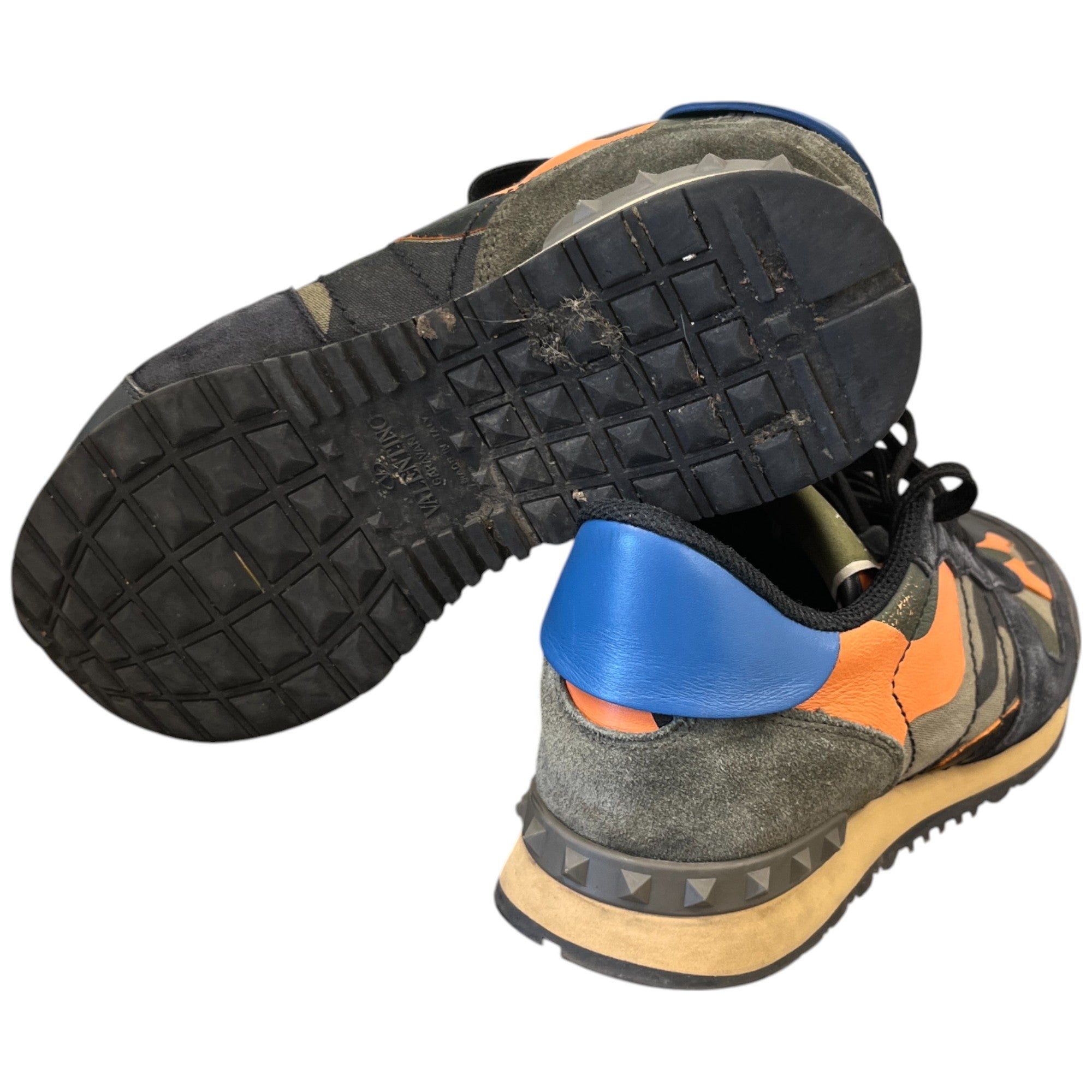 Men's Rock Runner Low Trainers Orange Size EU 40 / UK 6