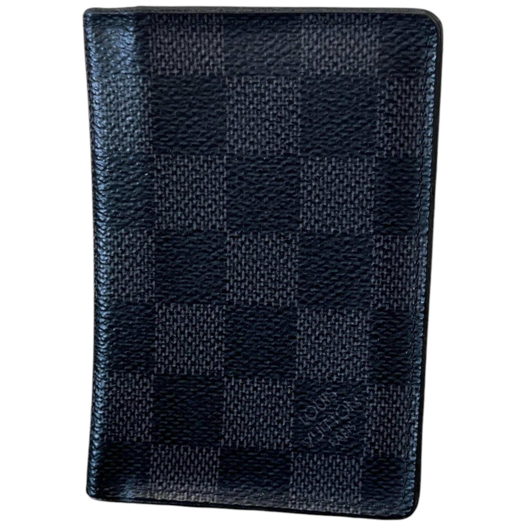 Men's Damier Graphite Pocket Organiser Wallet Black