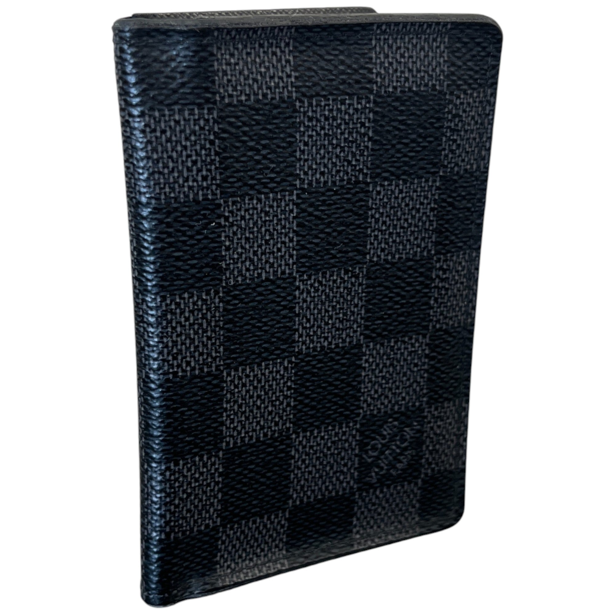 Men's Damier Graphite Pocket Organiser Wallet Black