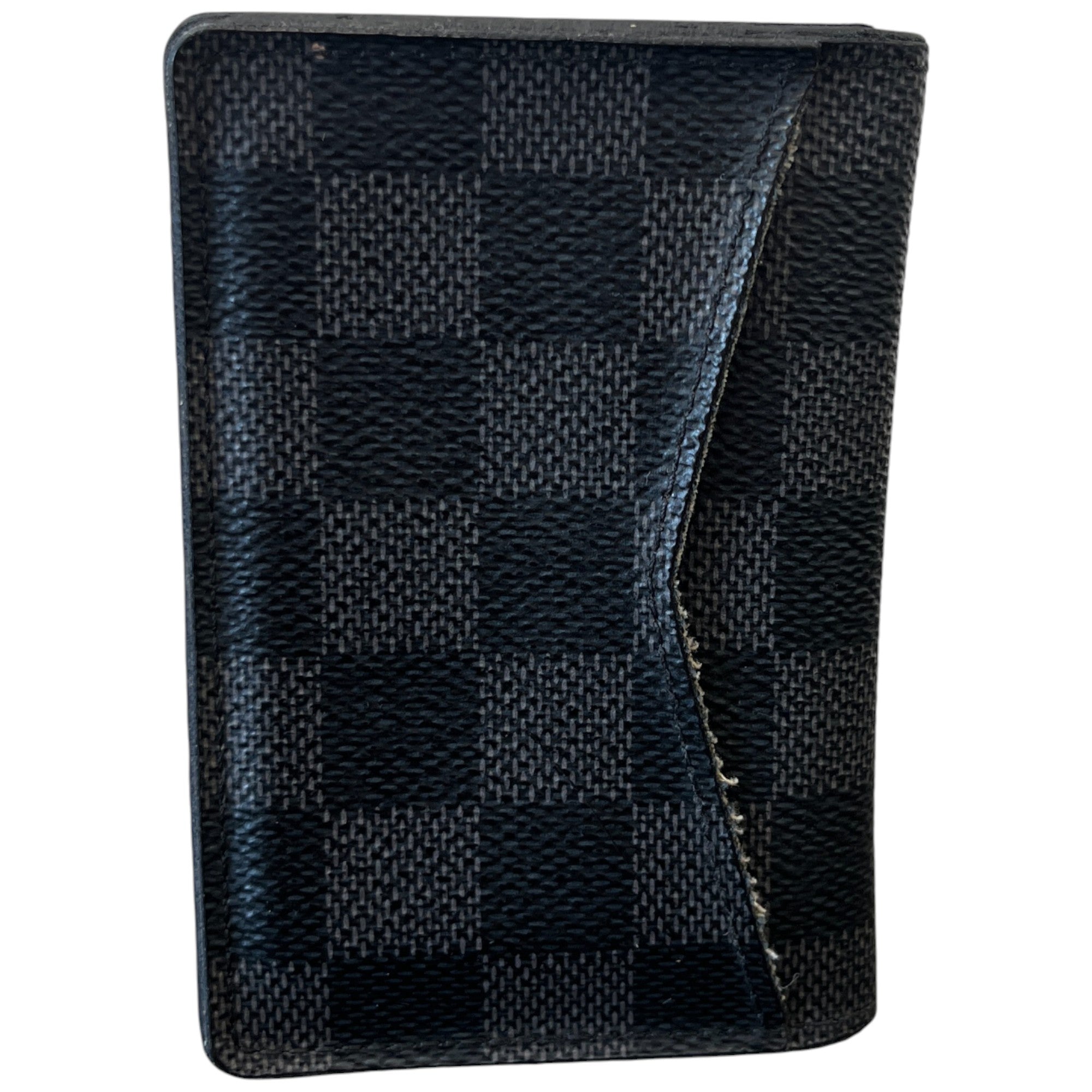 Men's Damier Graphite Pocket Organiser Wallet Black