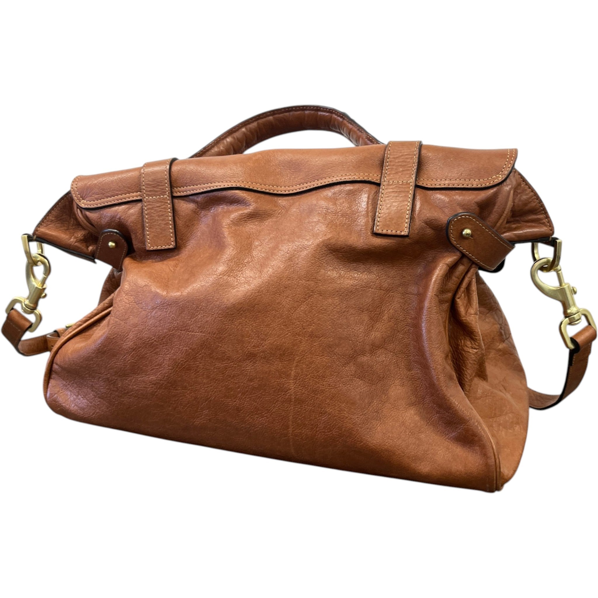 Women's Alexa Satchel Handbag Brown
