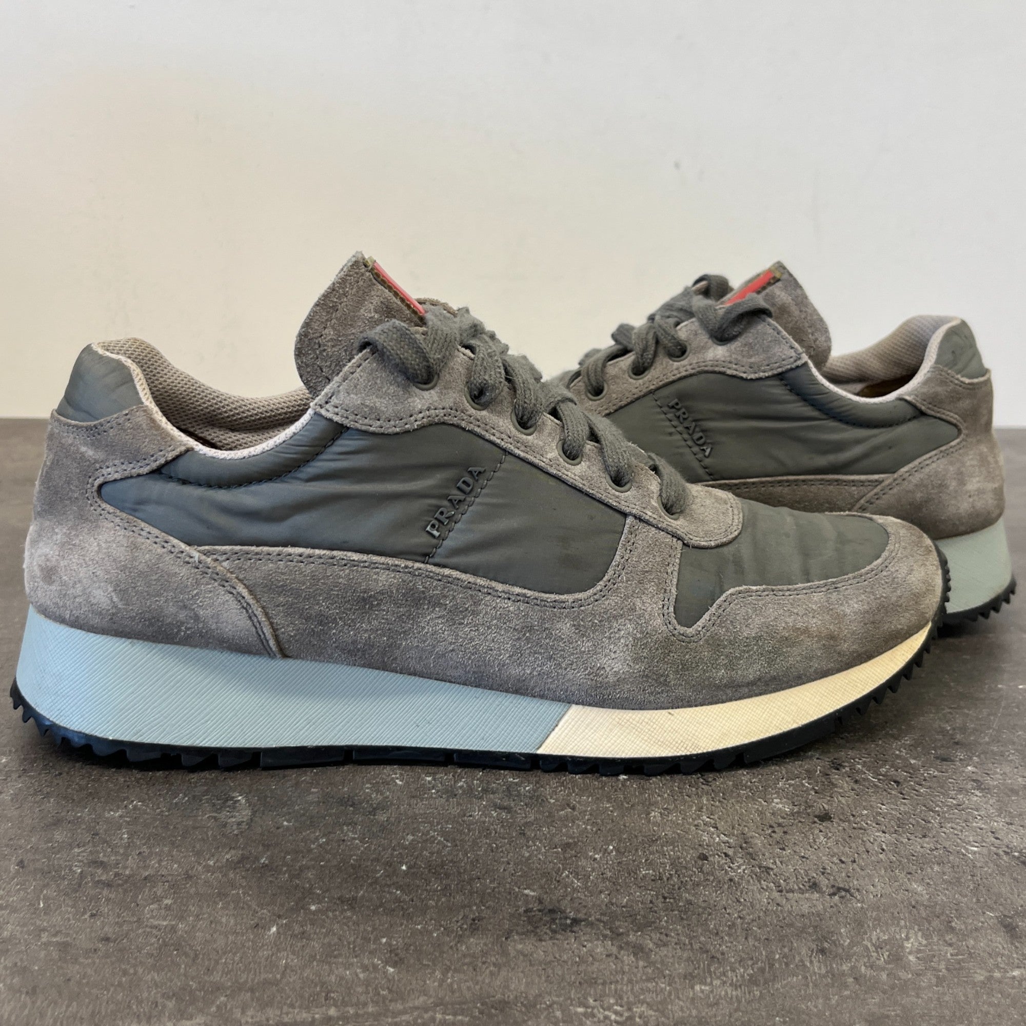 Men's Linear Rosa Low Trainers Grey Size EU 39.5 / UK 5.5