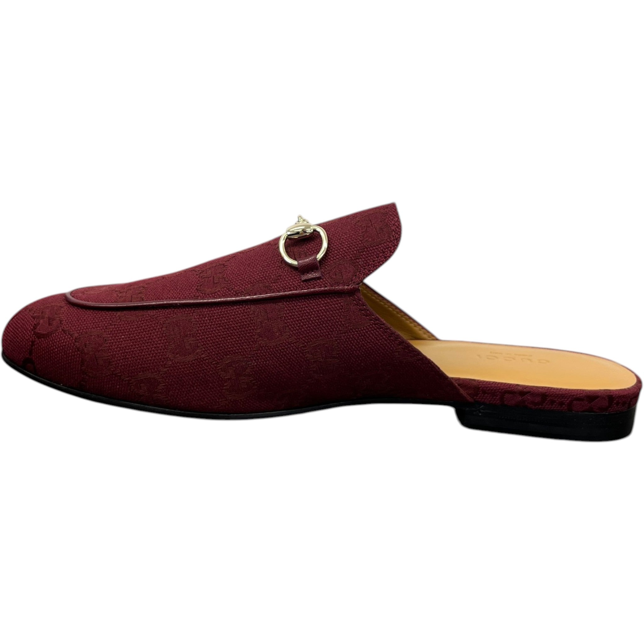 Women's Princetown Gg Canvas Mules Red Size EU 39 / UK 6