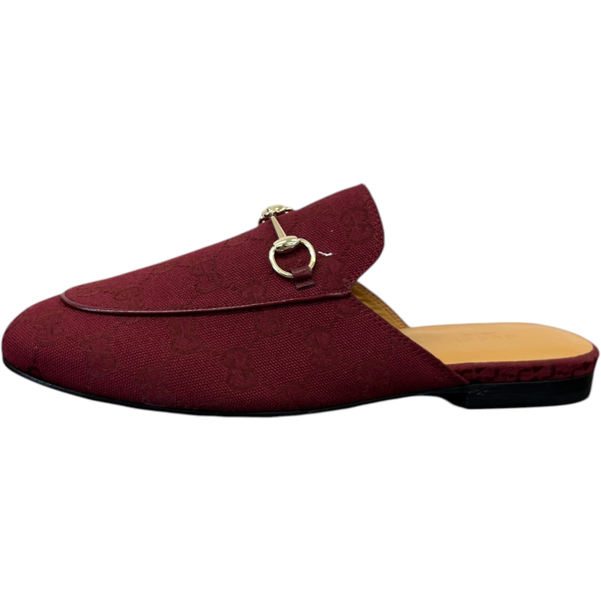 Women's Princetown Gg Canvas Mules Red Size EU 39 / UK 6