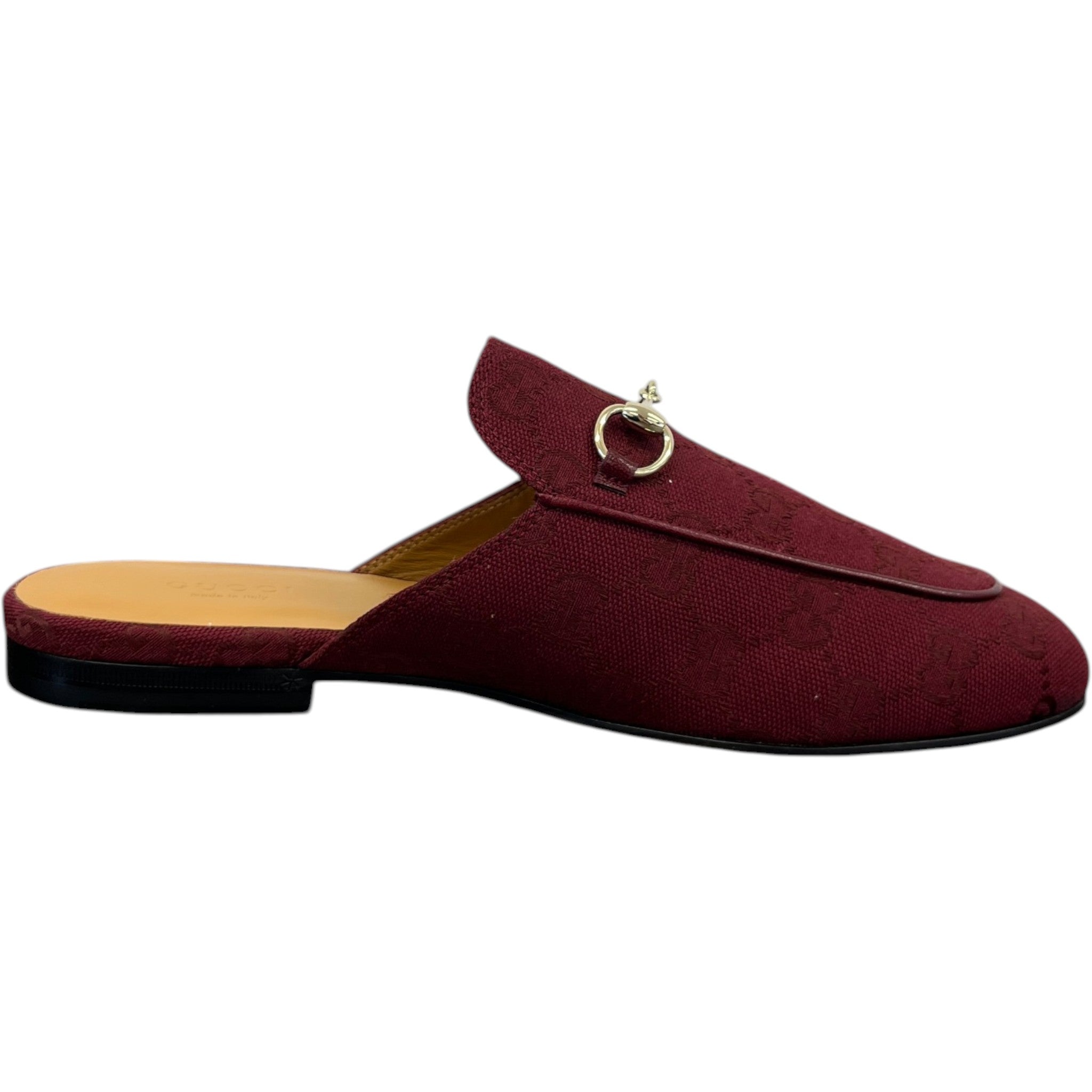 Women's Princetown Gg Canvas Mules Red Size EU 39 / UK 6