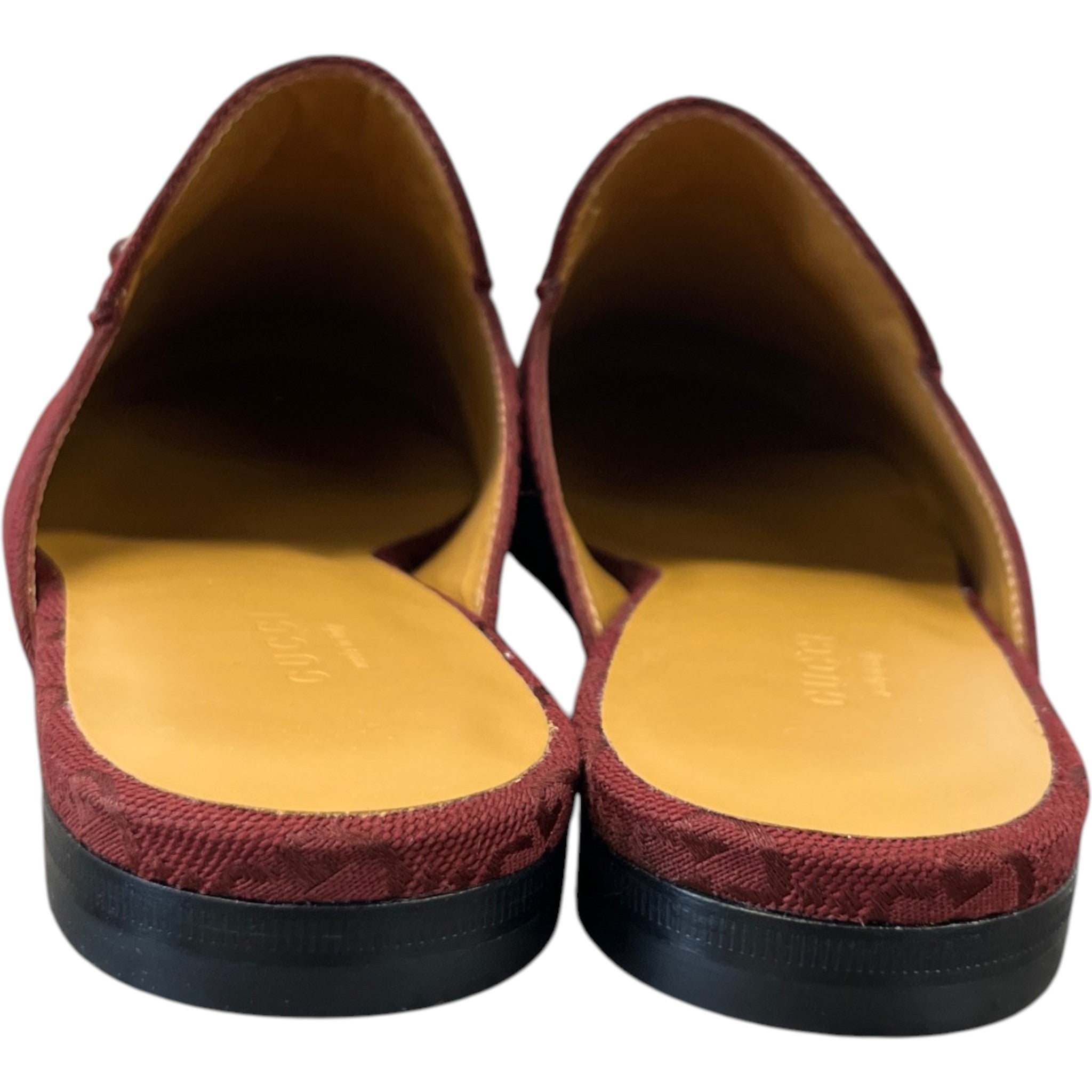 Women's Princetown Gg Canvas Mules Red Size EU 39 / UK 6