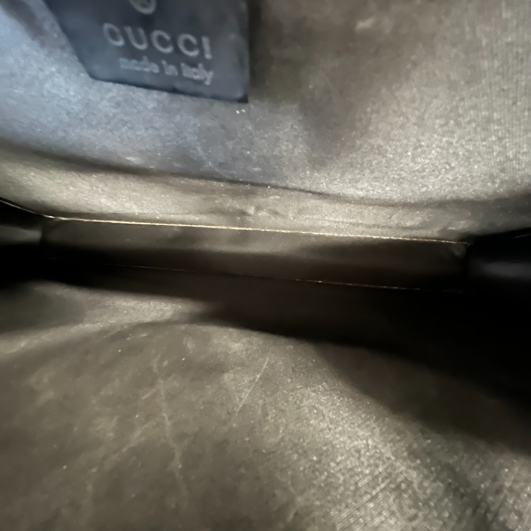 Men's Gg Lock Briefcase Bag Black