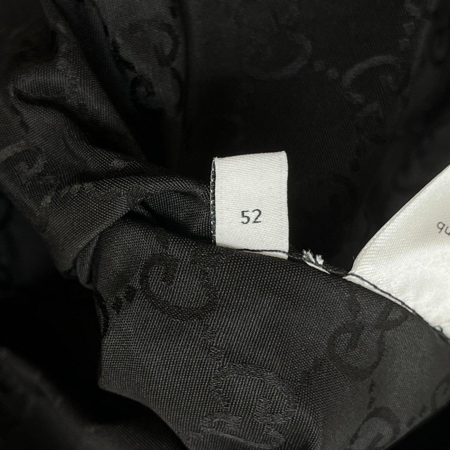 Men's Gg Faille Shirt Black Size IT 52 / UK XL