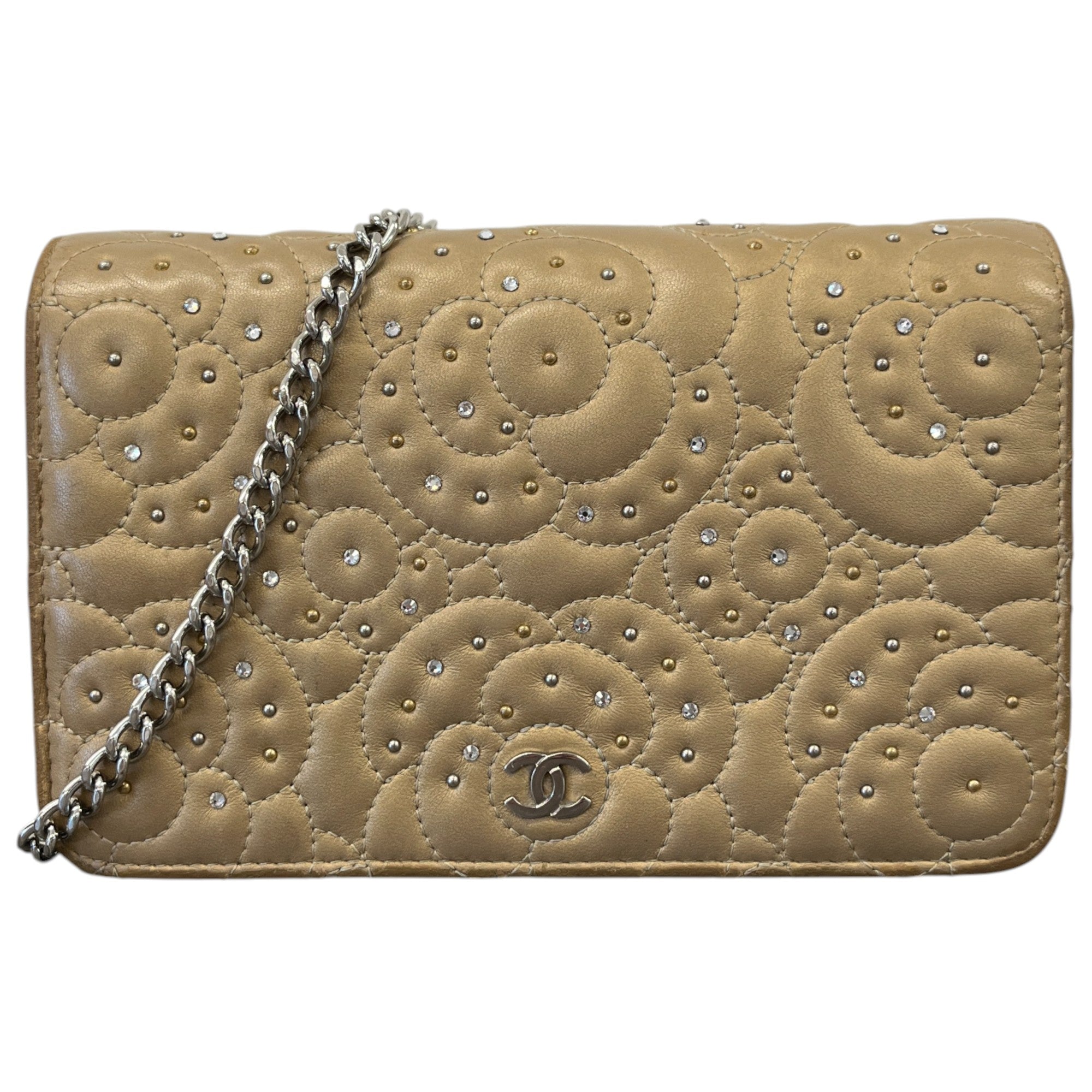 Women's Camellia Embellished Bag Beige