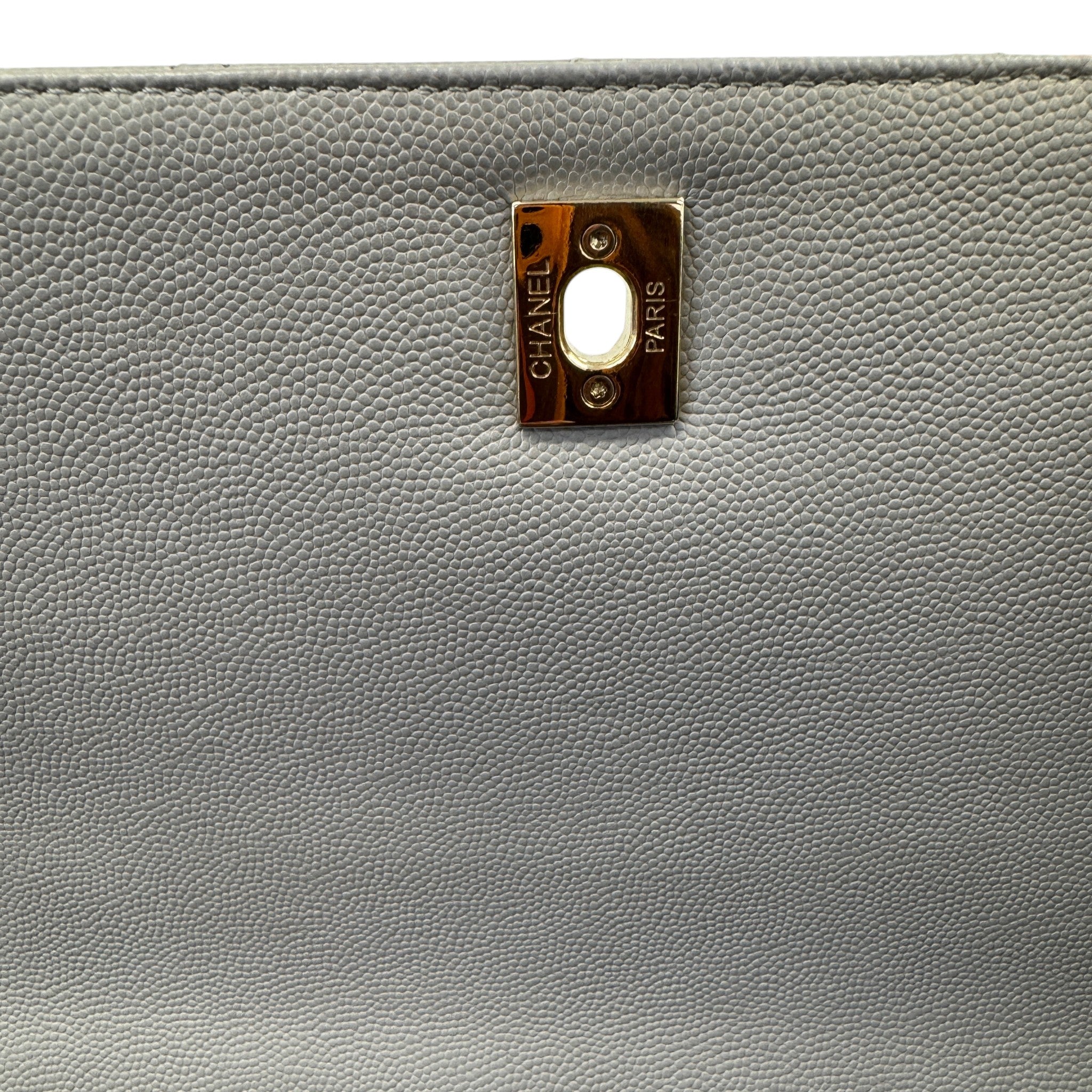 Women's Cc Affinity Flap Bag Grey