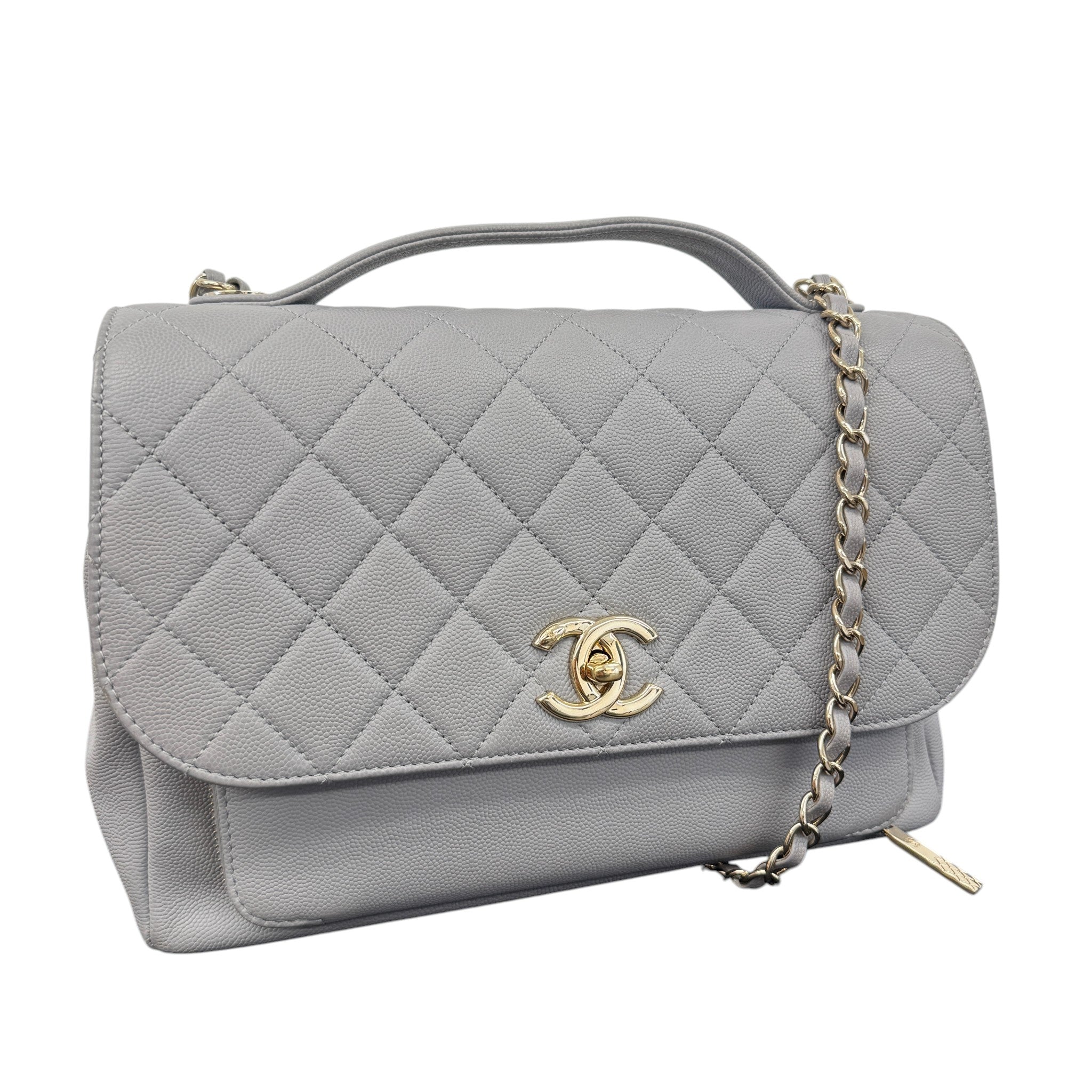 Women's Cc Affinity Flap Bag Grey